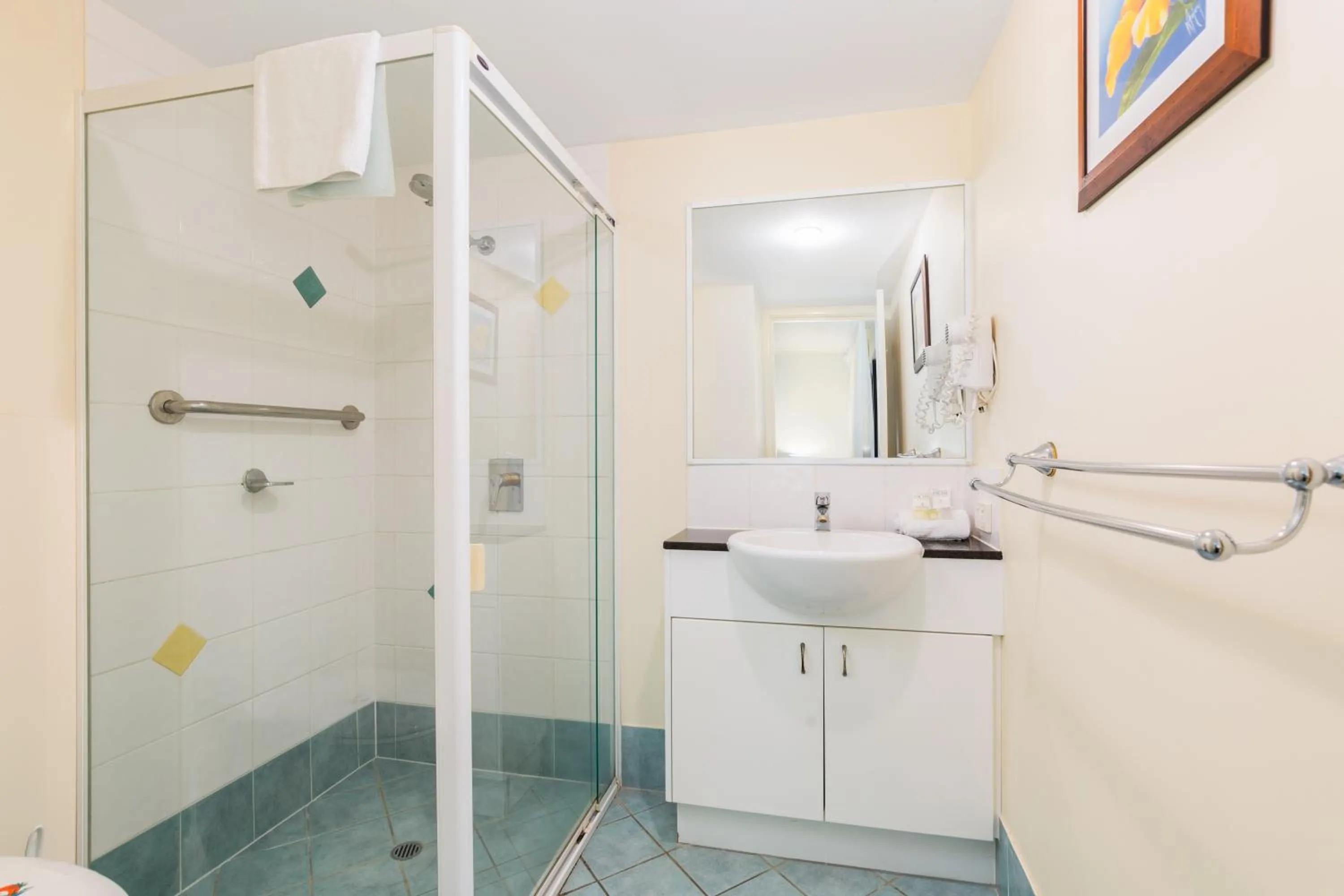 Bathroom in Marcoola Beach Resort