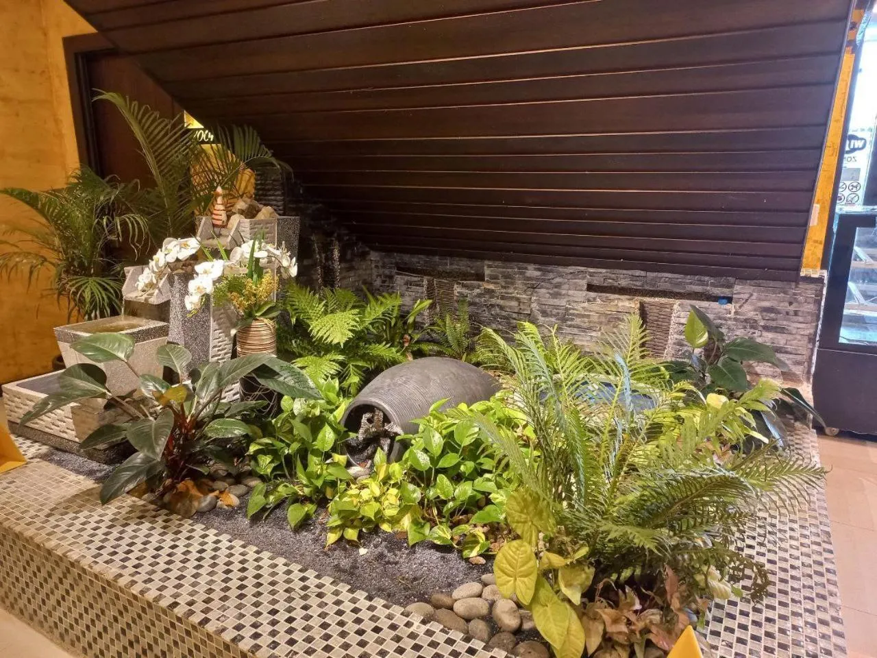 Garden view in GM Hotel