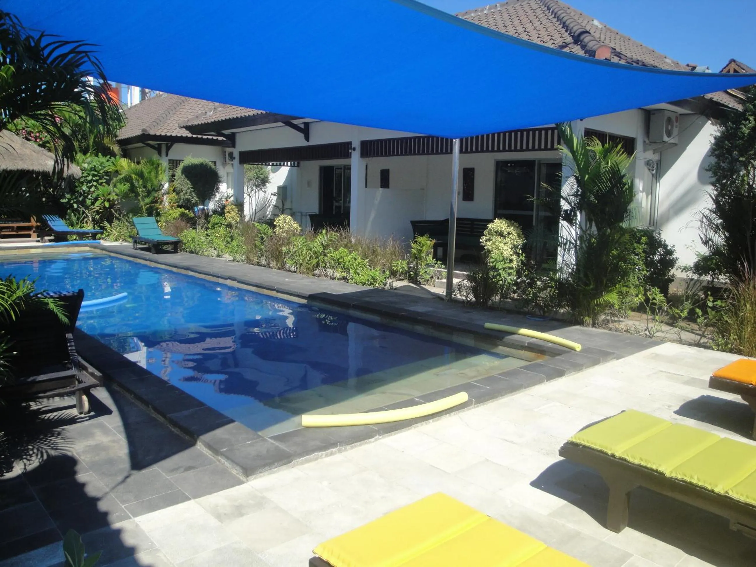 Swimming pool in Gili Palms Resort