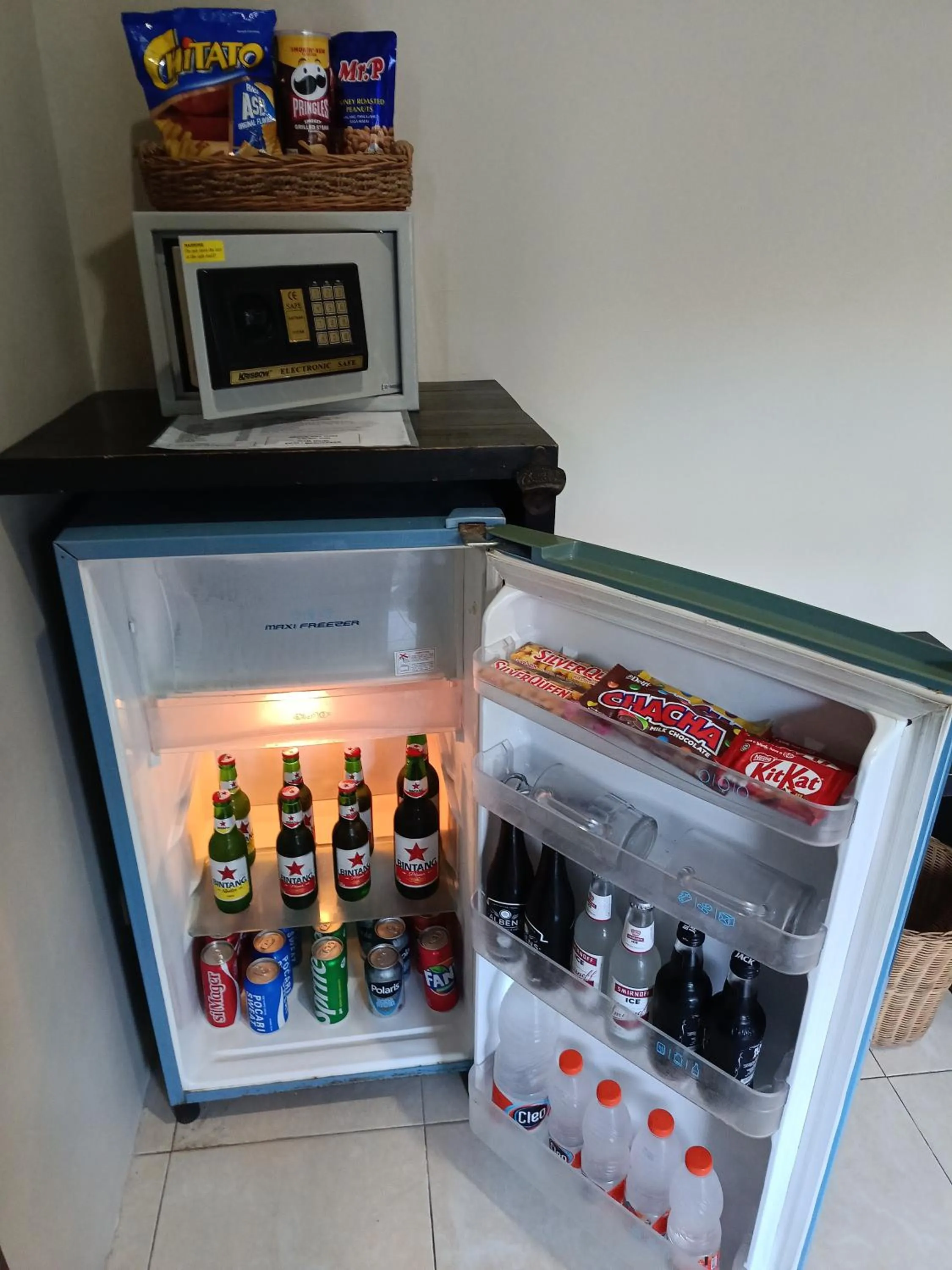 minibar in Gili Palms Resort