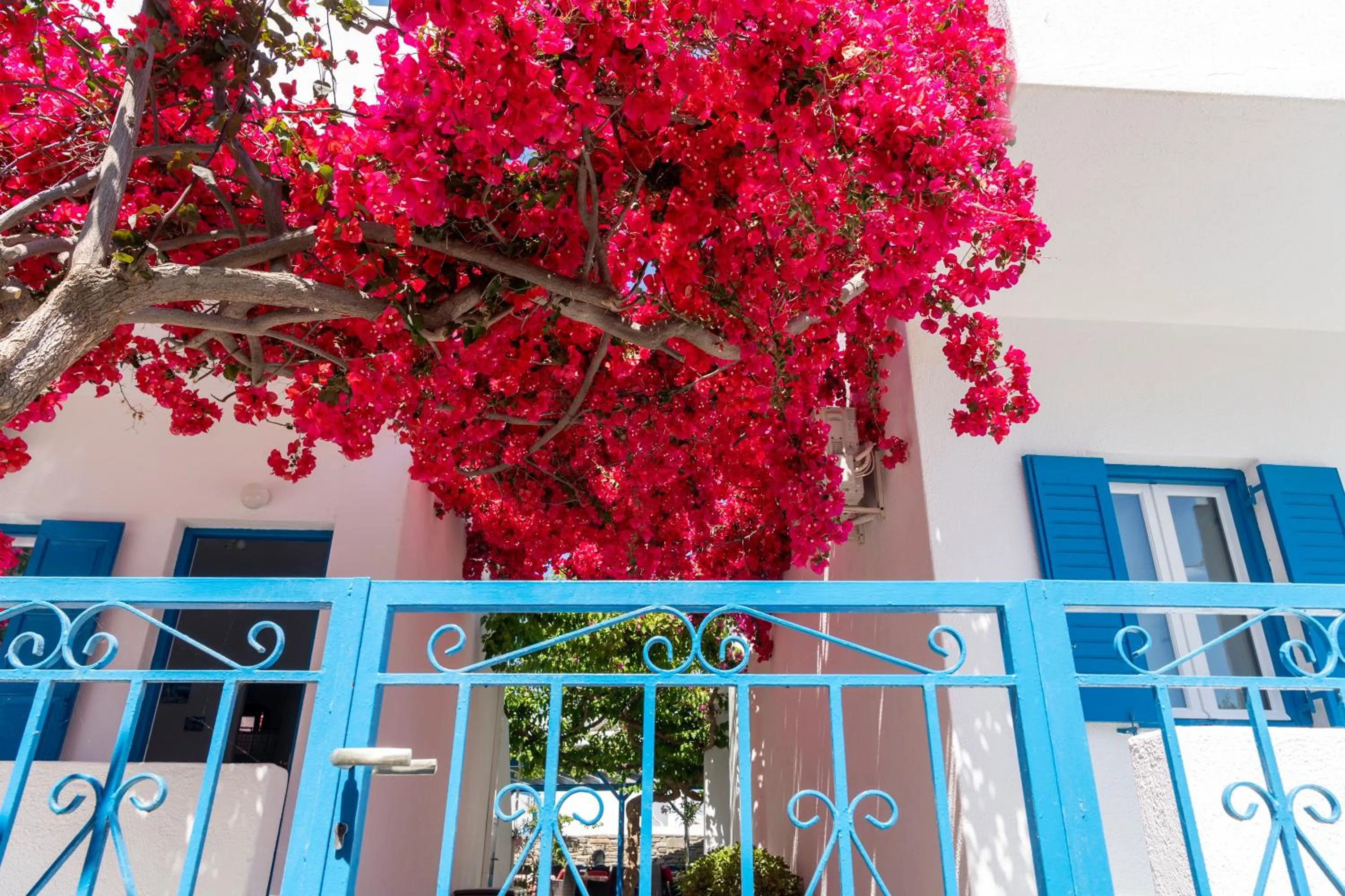 Patio in Ayeri Hotel