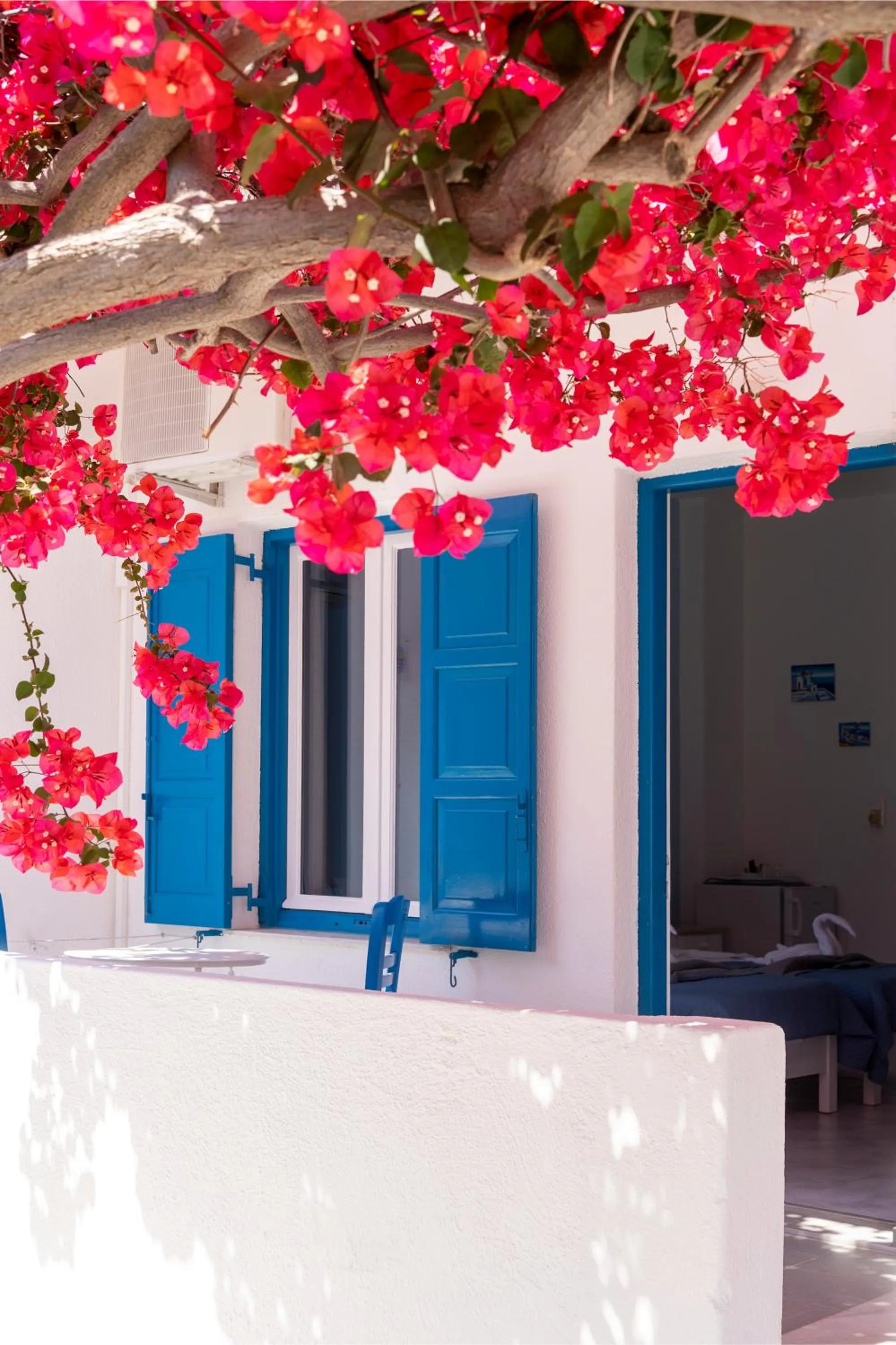 Patio in Ayeri Hotel