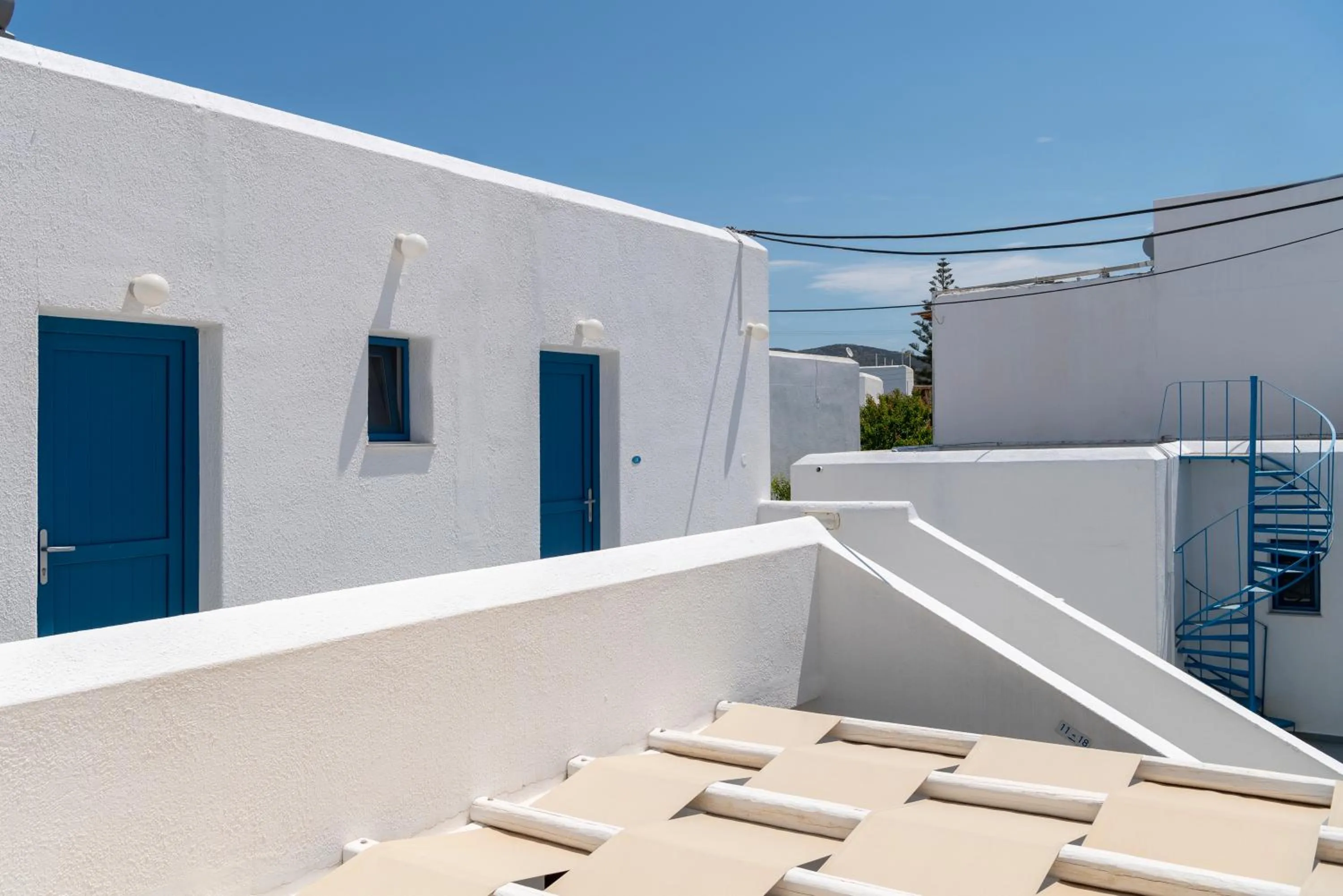 Patio in Ayeri Hotel