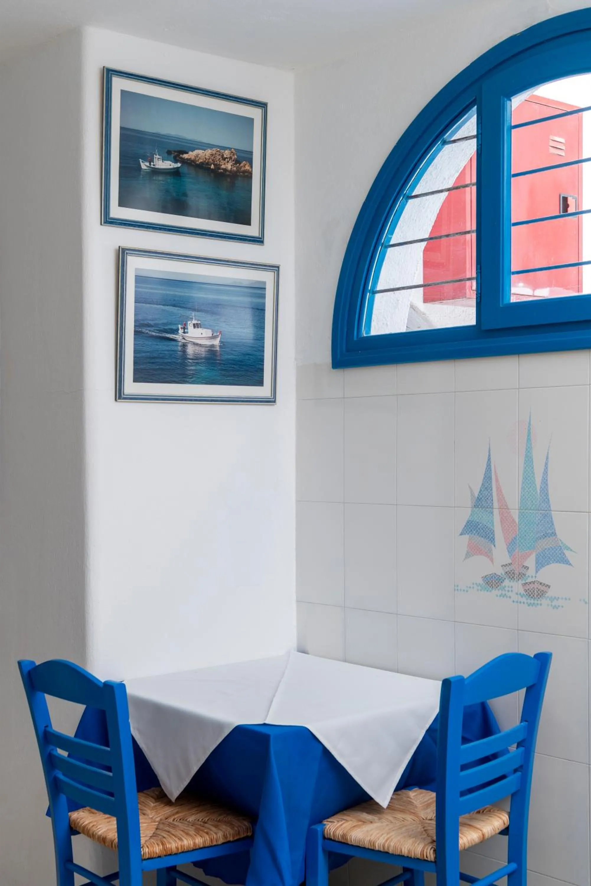 Patio in Ayeri Hotel