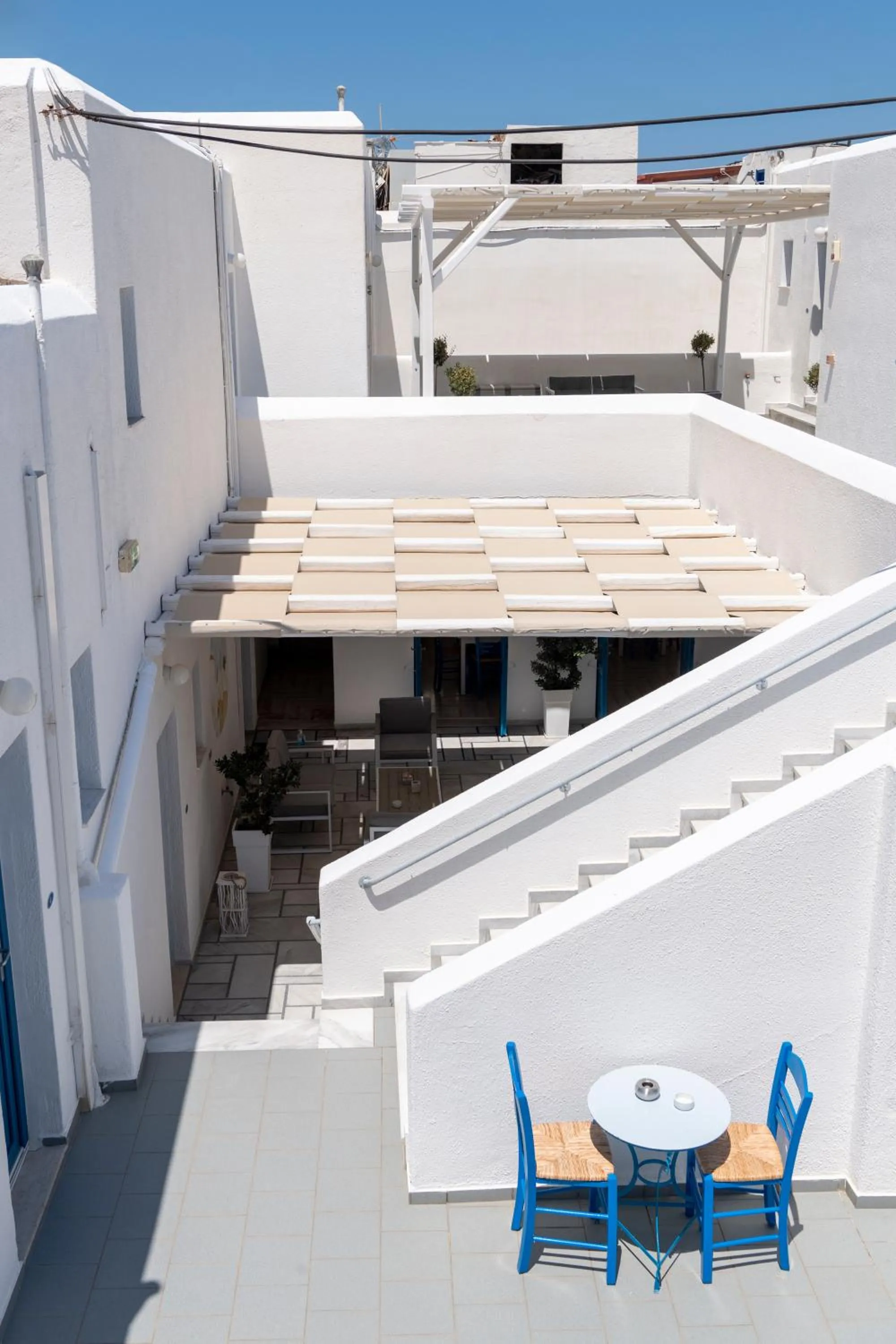 Patio in Ayeri Hotel