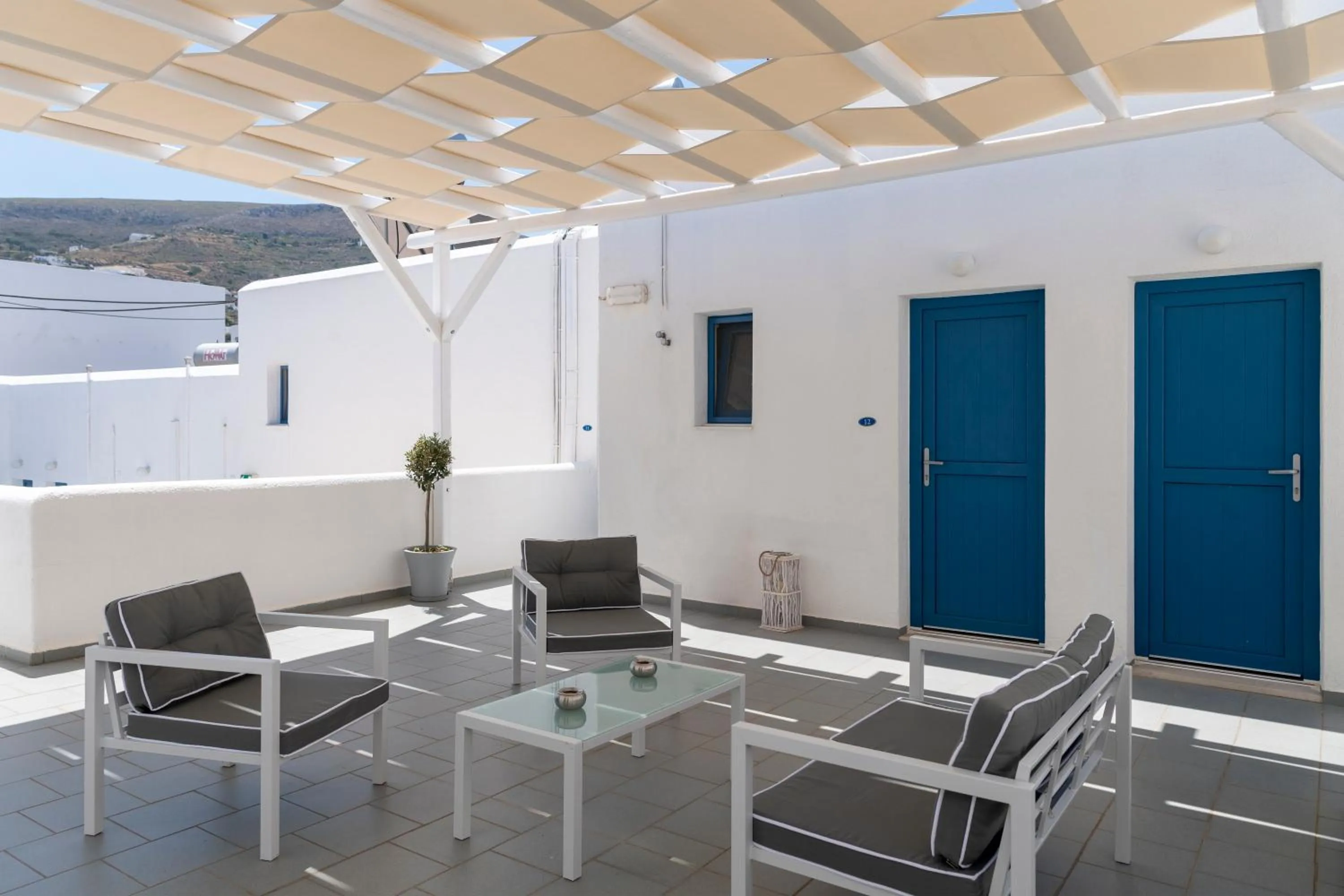 Balcony/Terrace in Ayeri Hotel