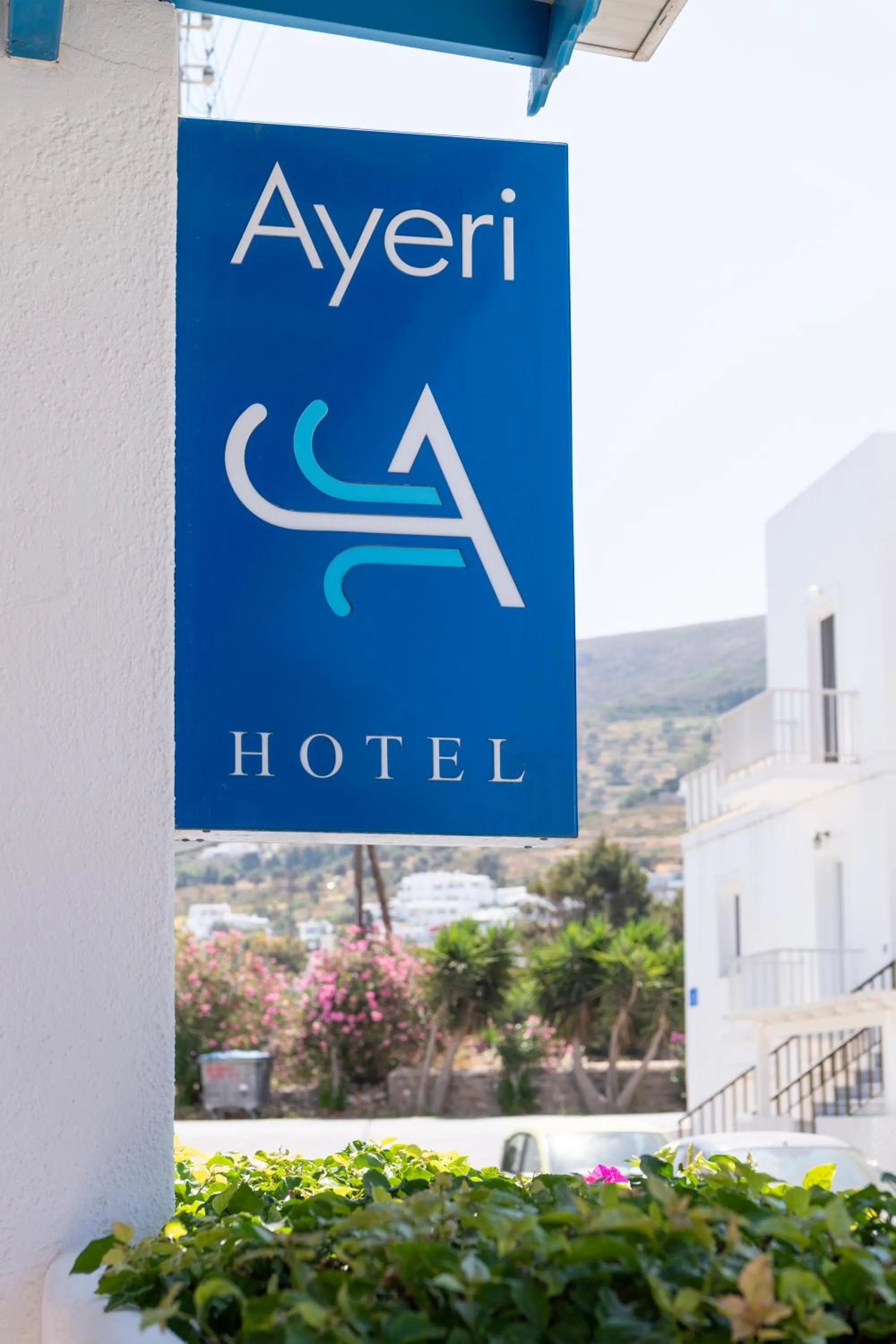 Facade/entrance in Ayeri Hotel