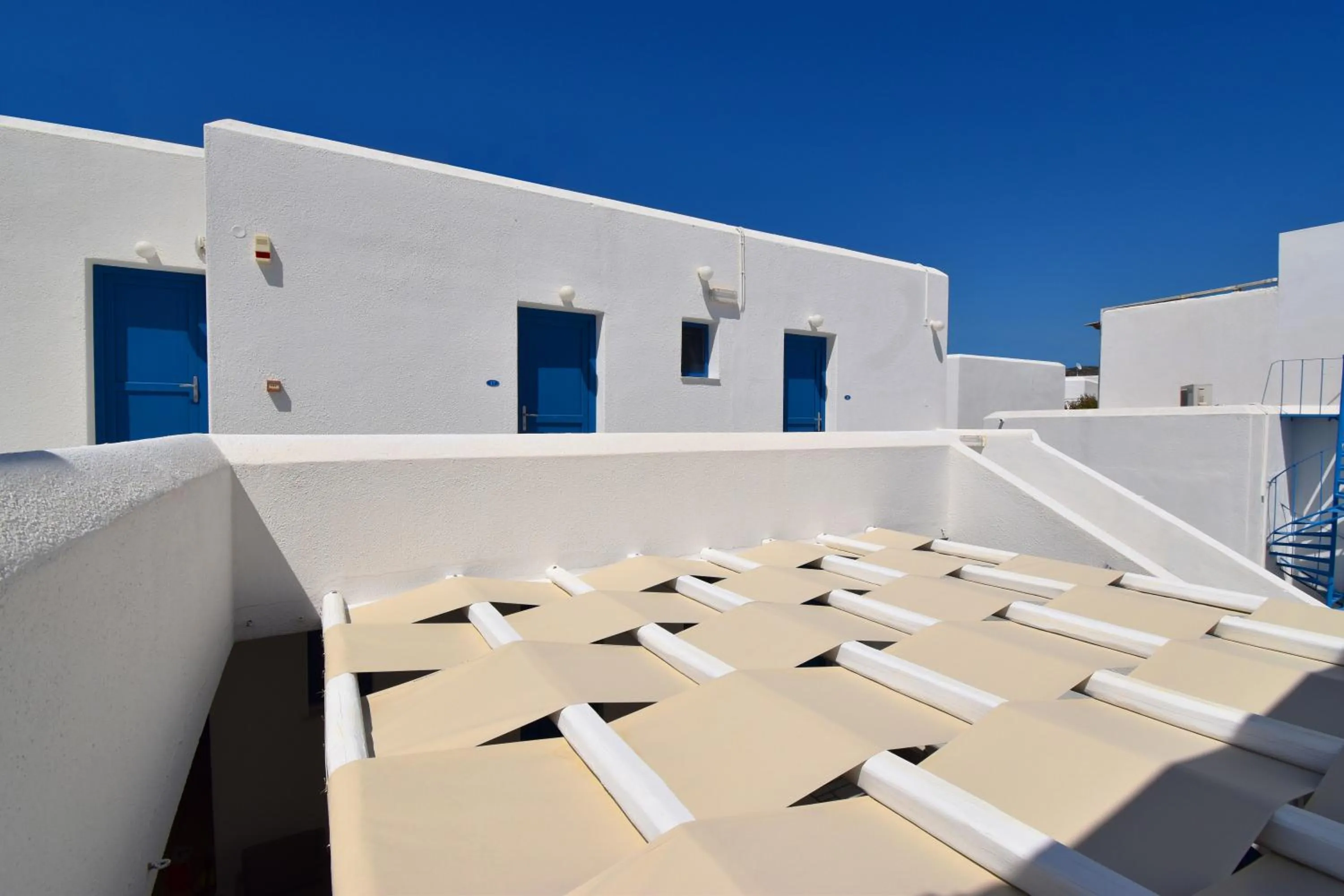 Patio in Ayeri Hotel
