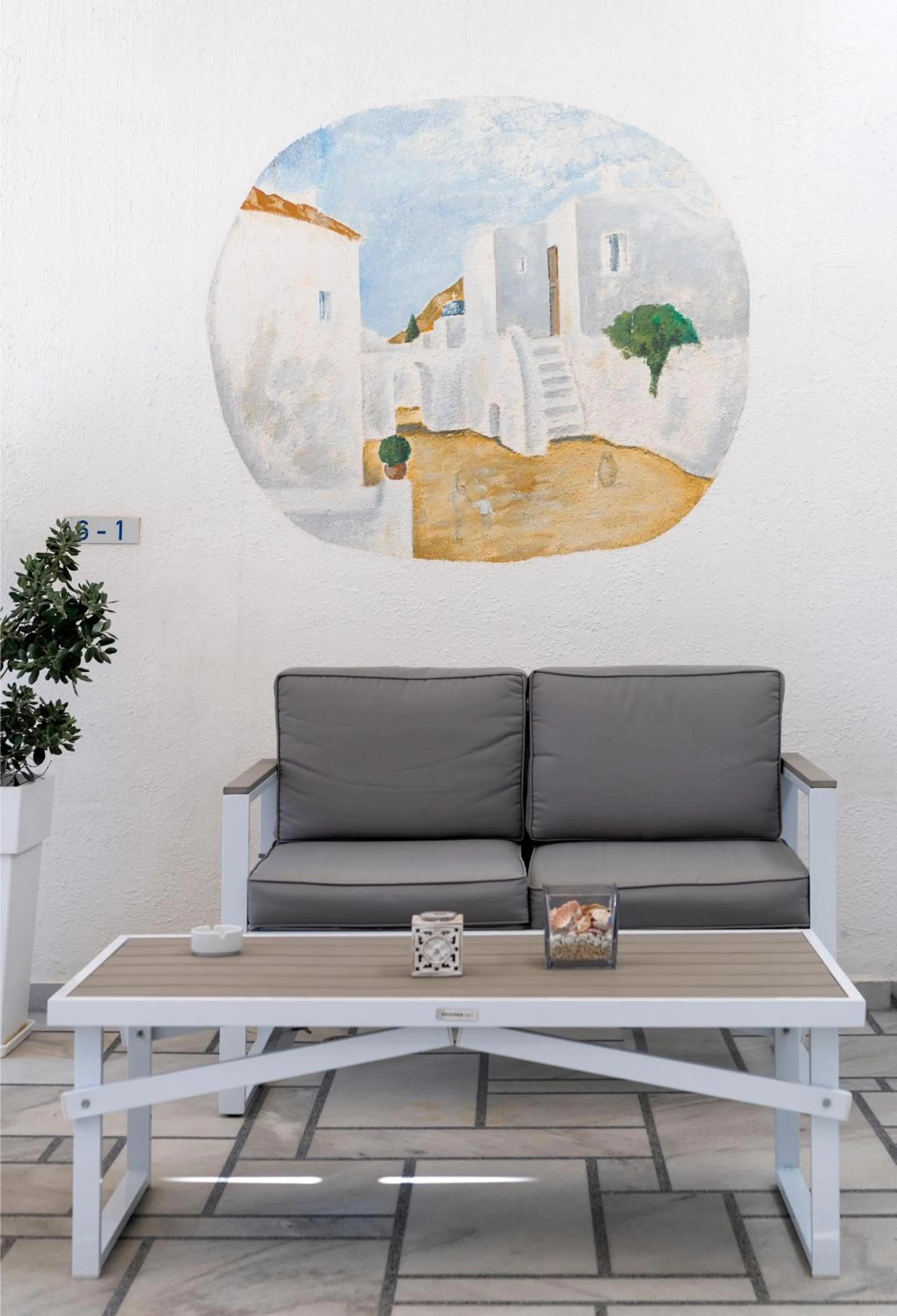 Balcony/Terrace in Ayeri Hotel