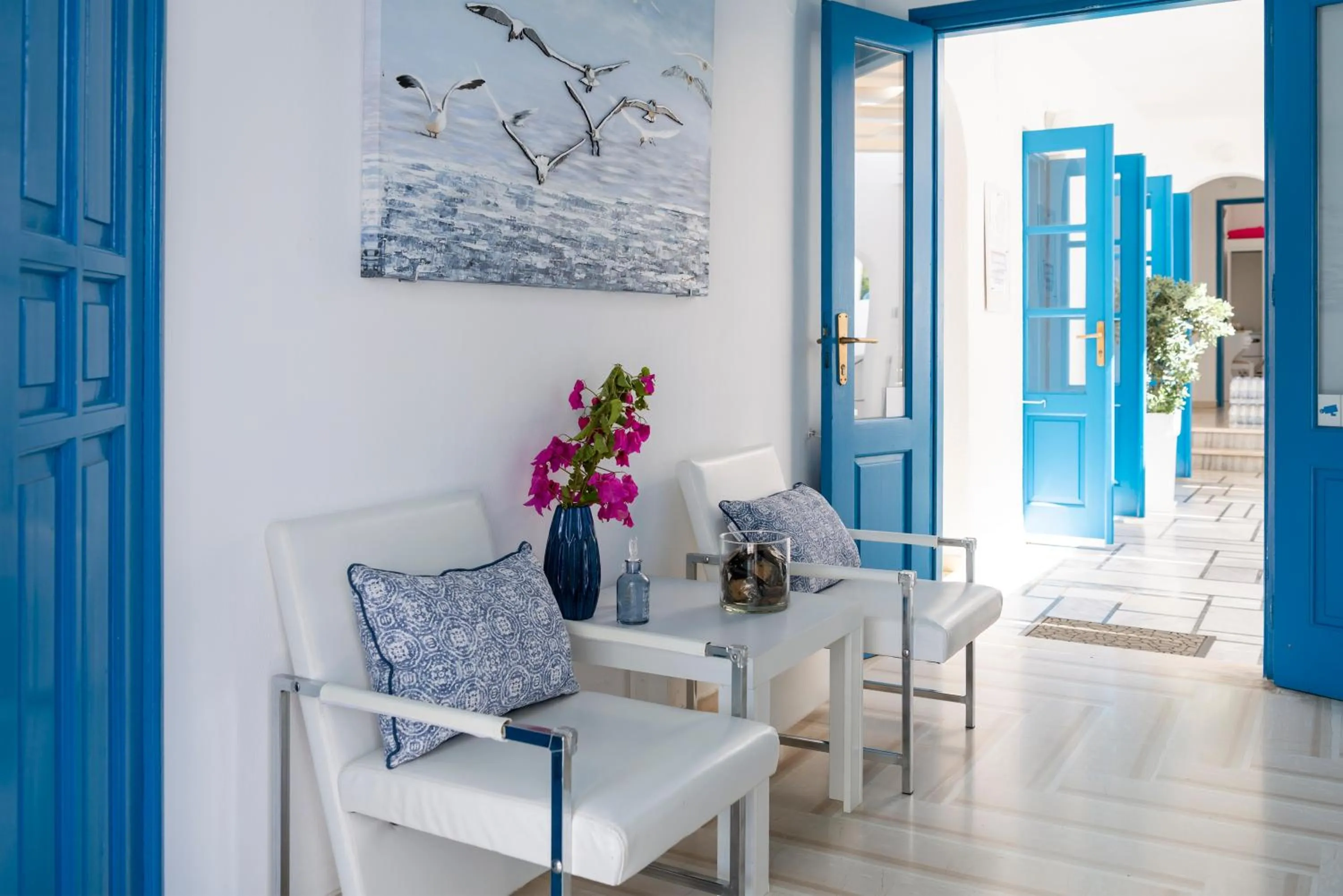 Lobby or reception in Ayeri Hotel