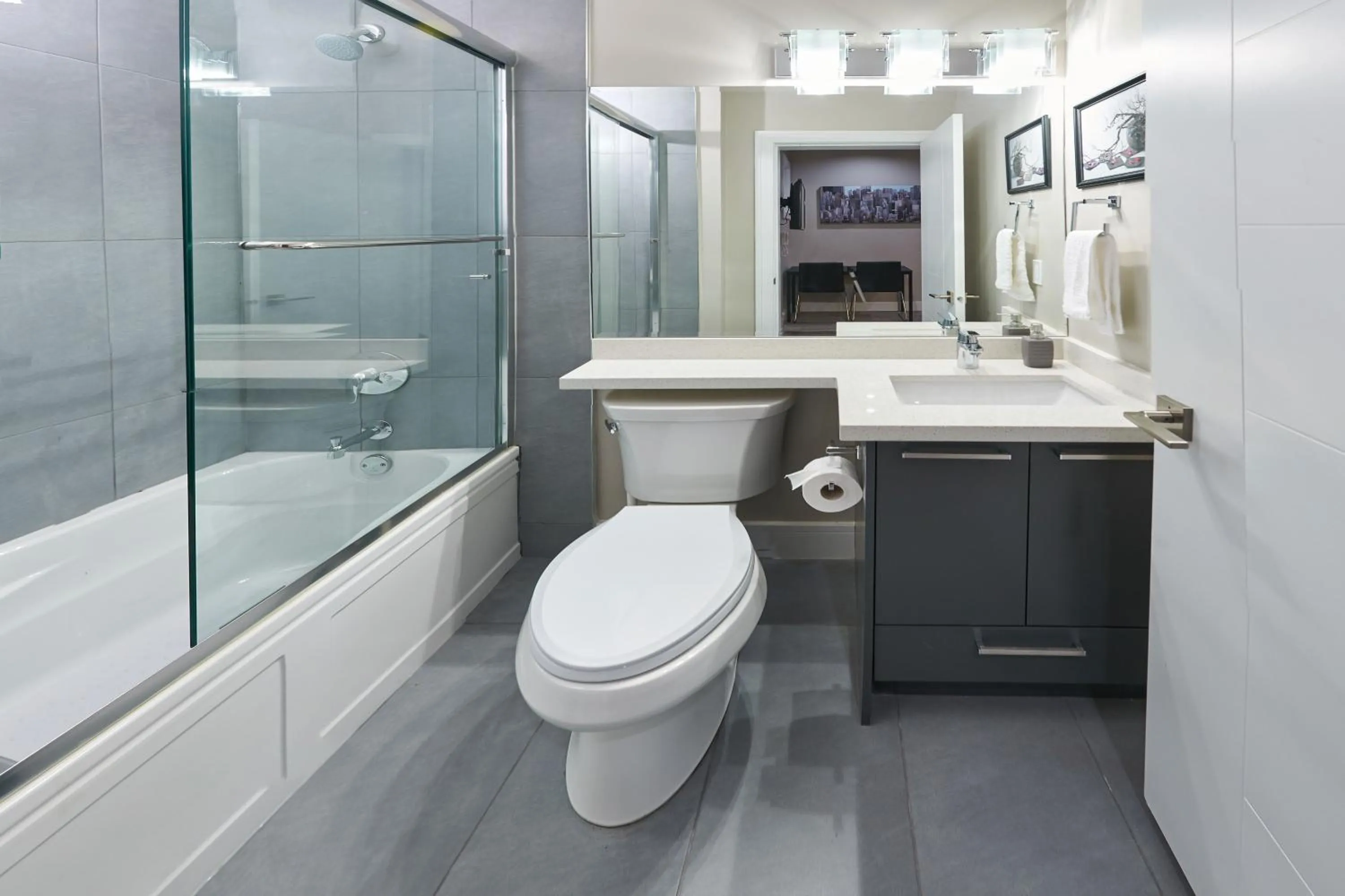 Shower in The Chateau