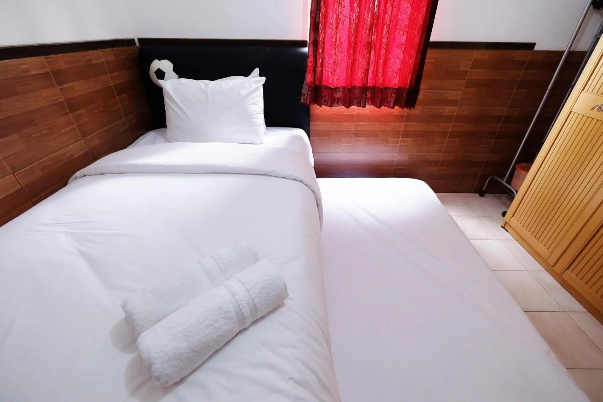 Bed in Cozy 2BR Mediterania Palace Kemayoran near to Jiexpo Kemayoran By Travelio