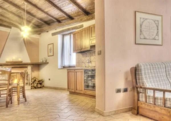 Kitchen or kitchenette in Borgo San Valentino