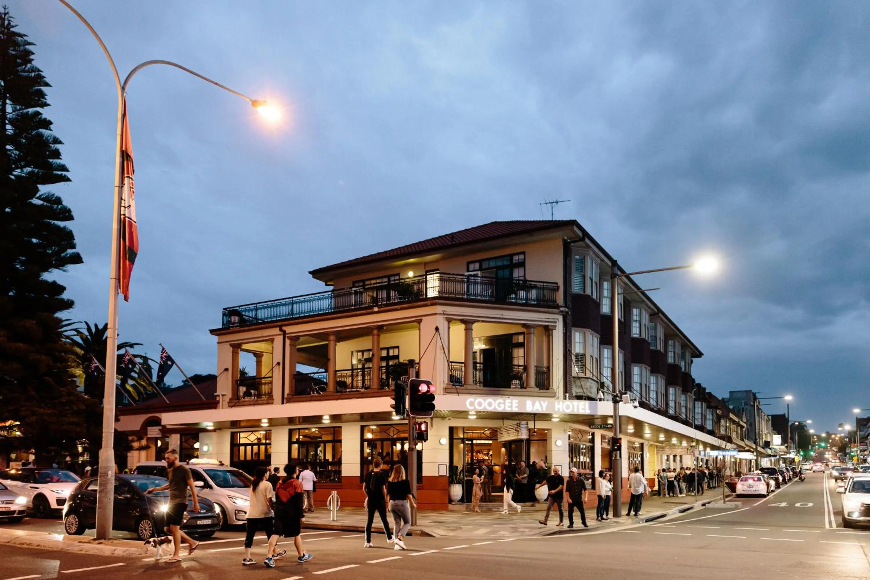 Property building in Coogee Bay Hotel