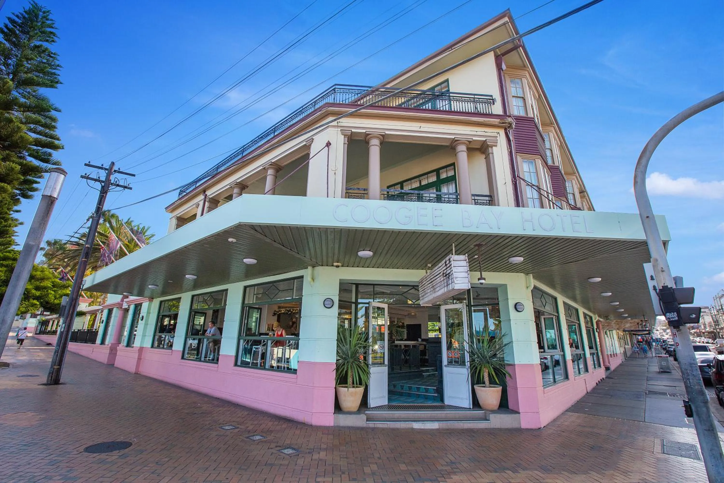 Property building in Coogee Bay Hotel