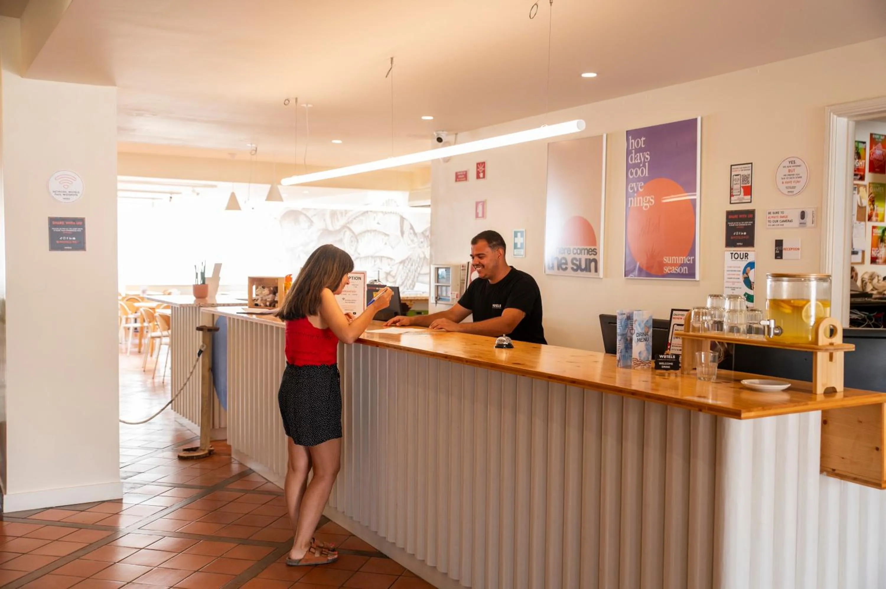 Lobby or reception in WOT Lagos Montemar Soul