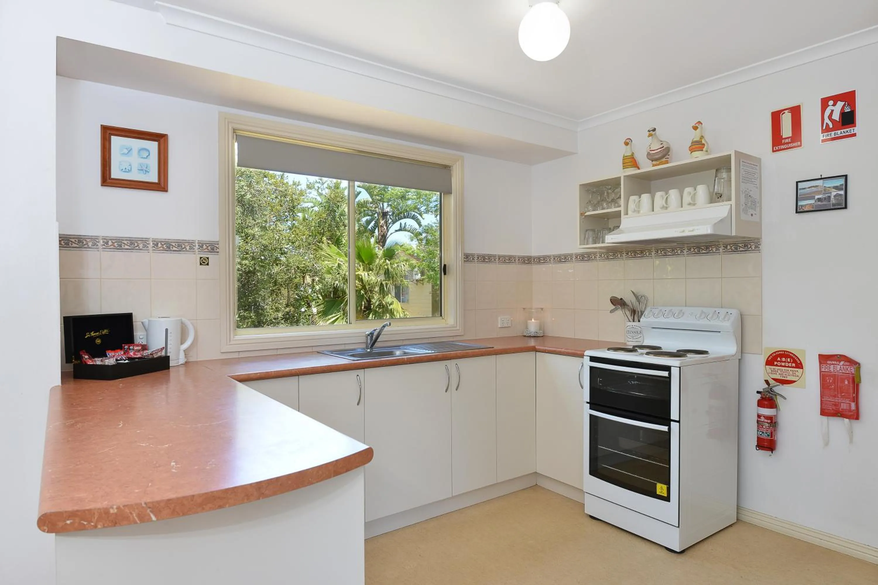 Kitchen or kitchenette in BIG4 Port Elliot Holiday Park