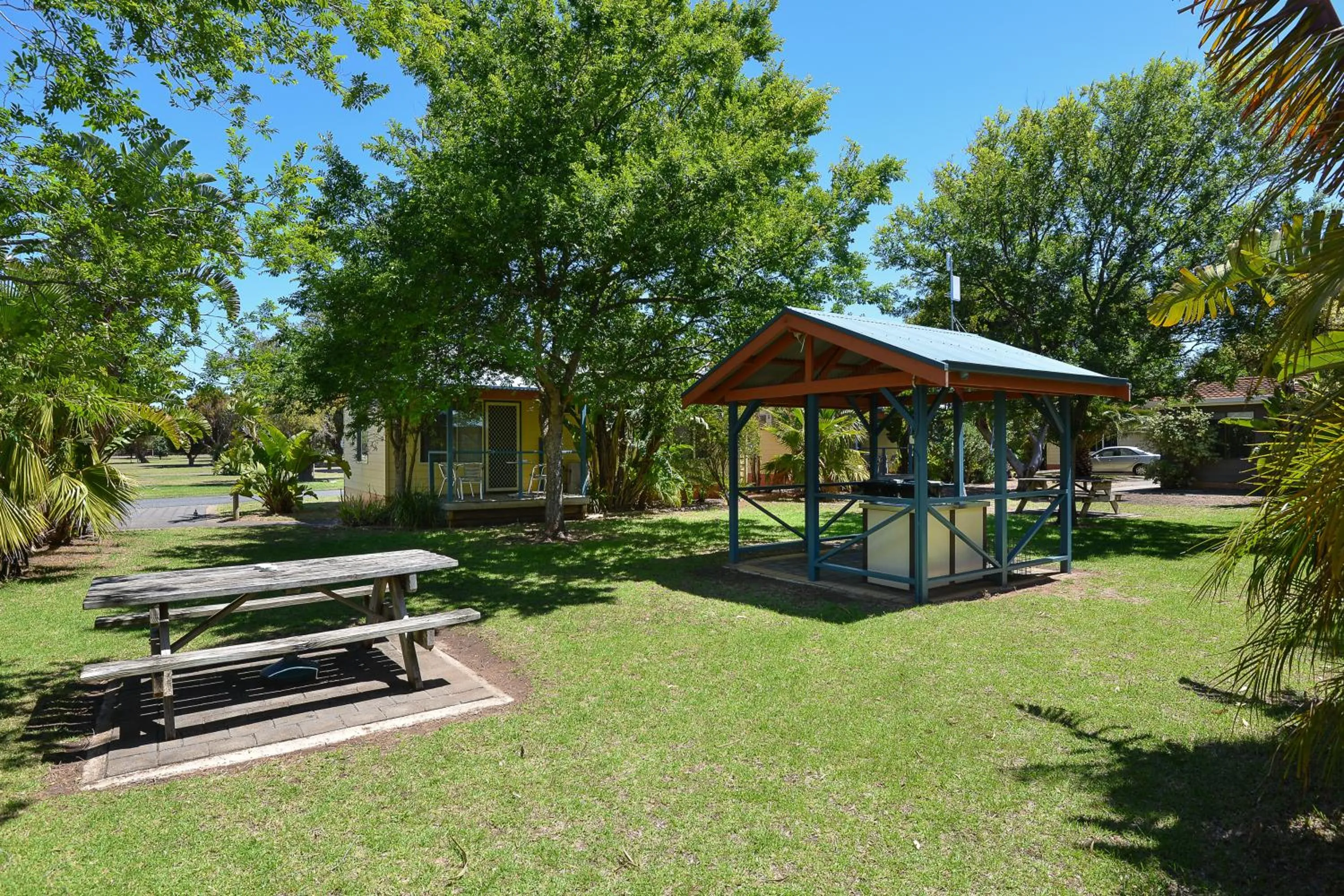BBQ facilities in BIG4 Port Elliot Holiday Park