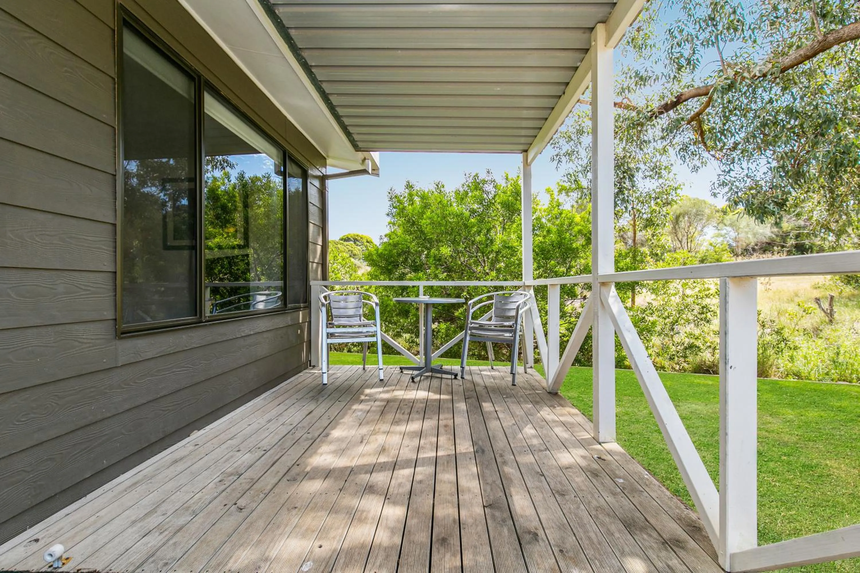 Balcony/Terrace in BIG4 Port Elliot Holiday Park