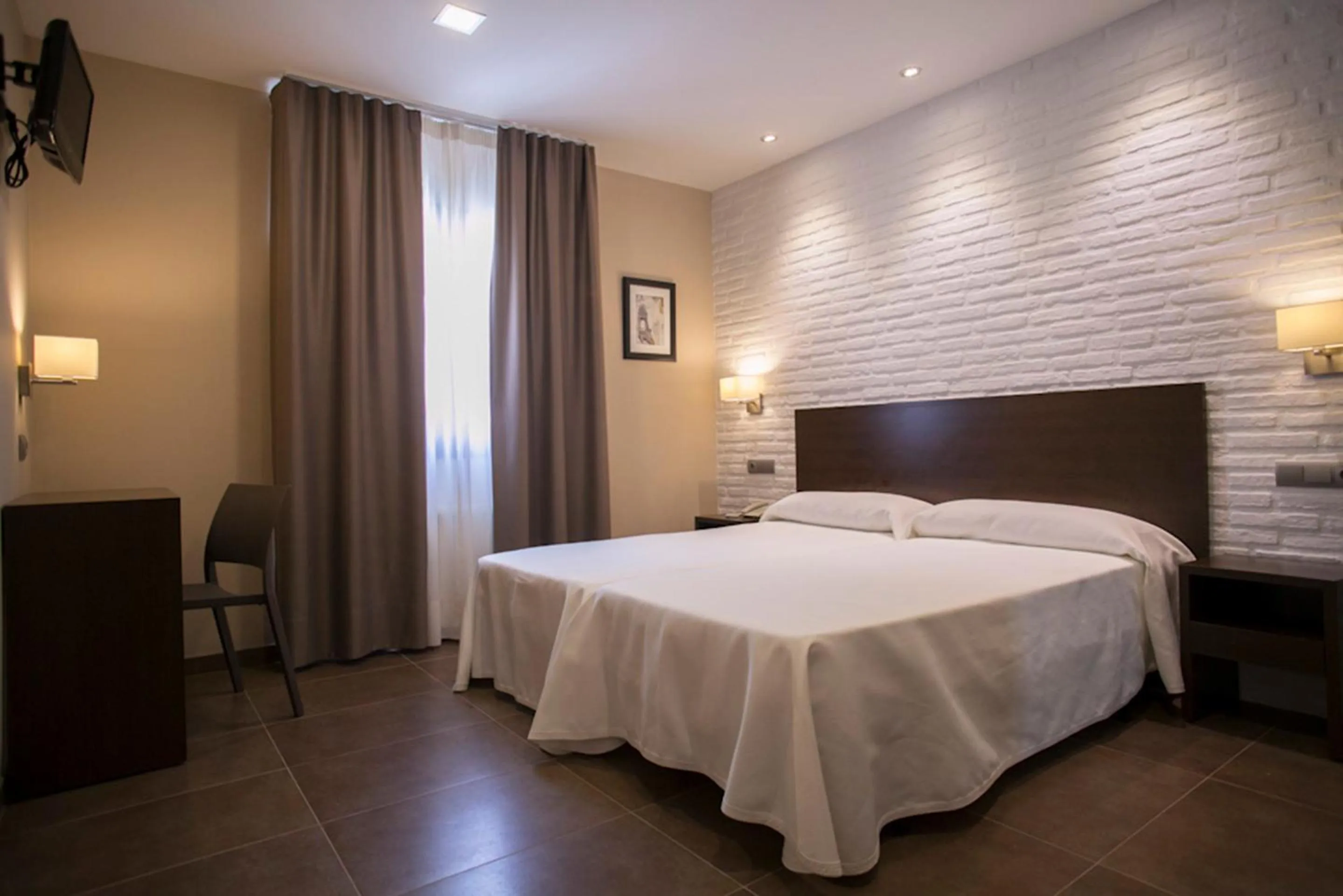 Bedroom, Bed in Hotel Restaurante El Corte