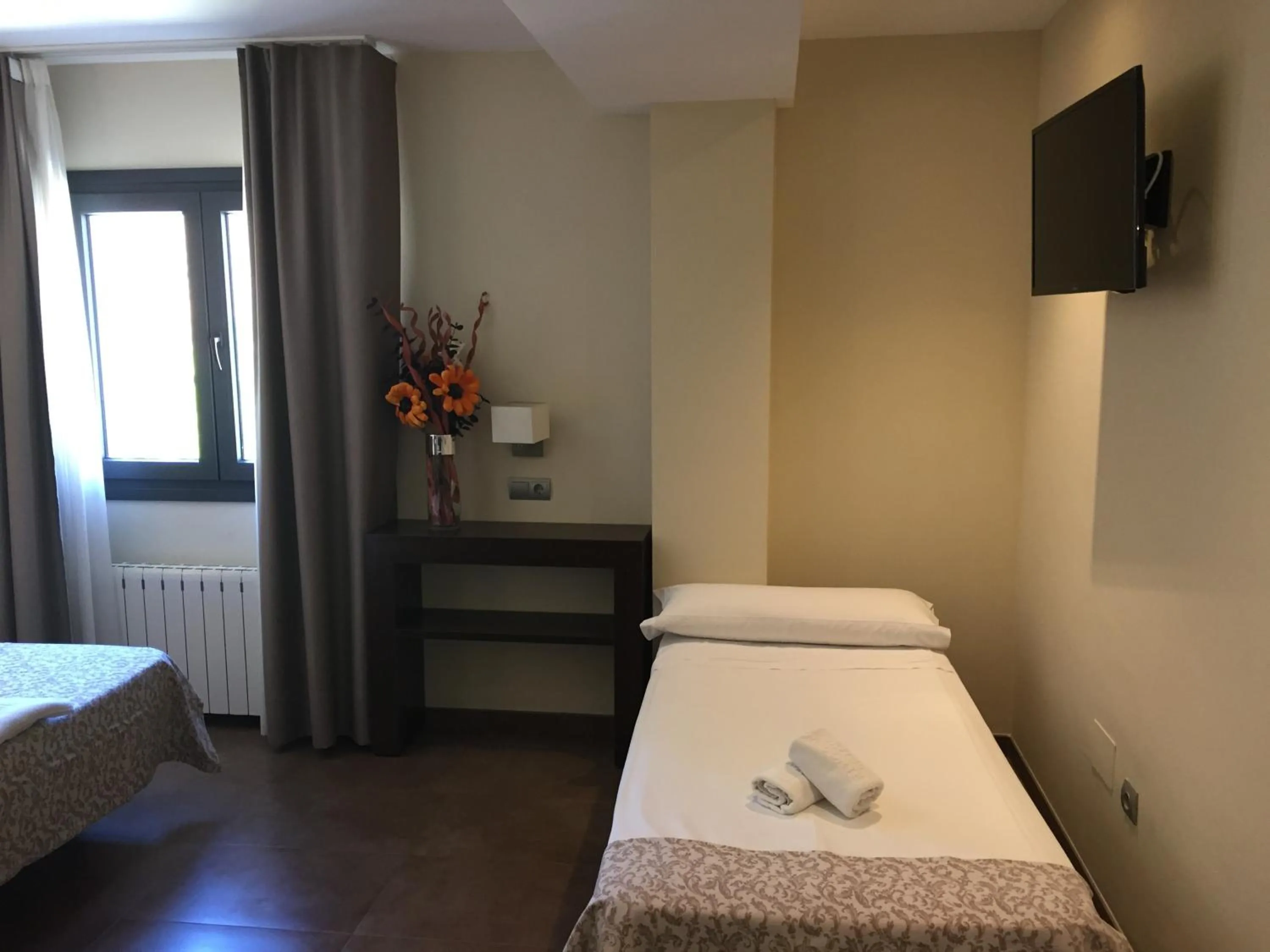 Bed in Hotel Restaurante El Corte