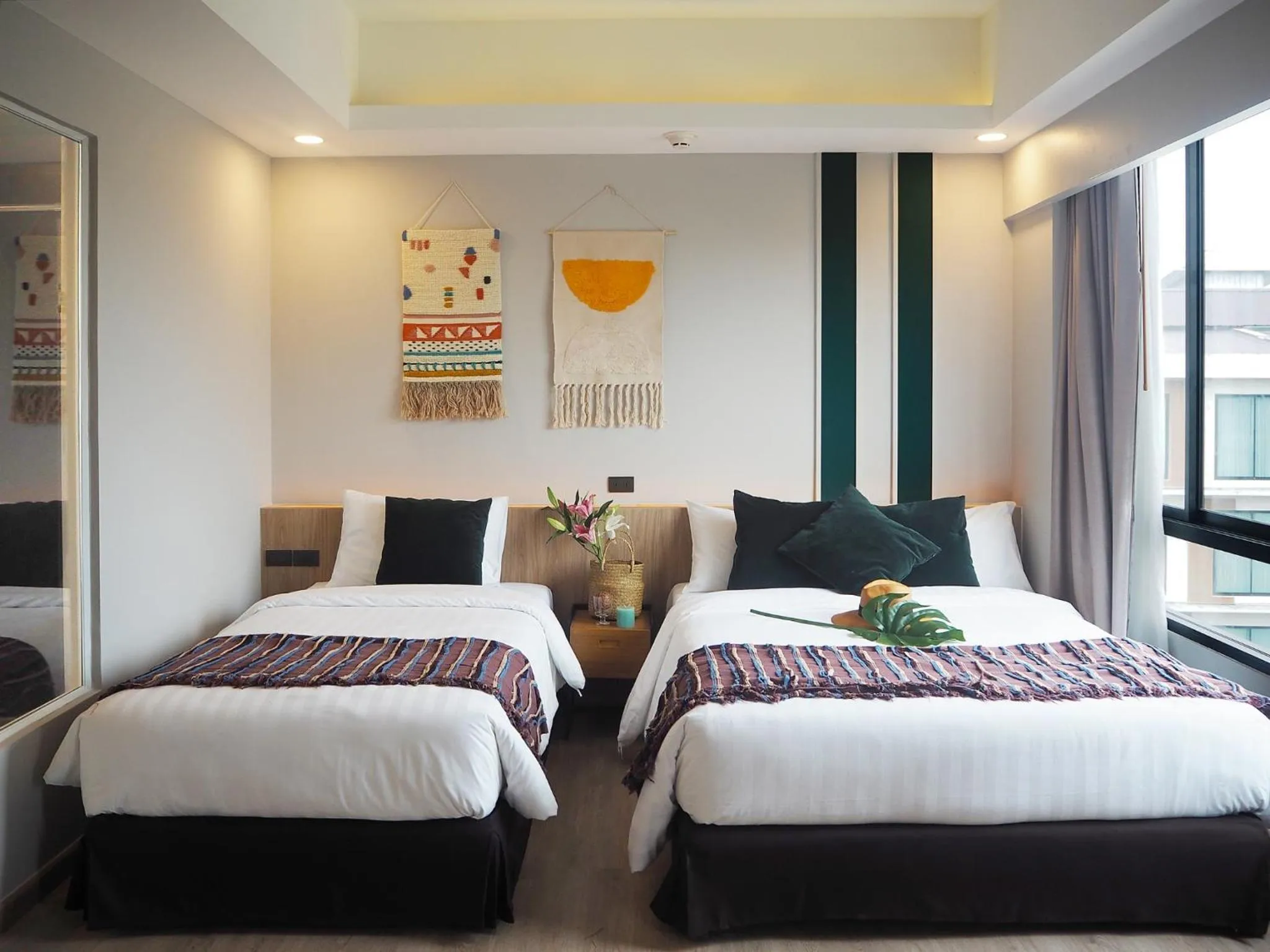 Bed in Darley Hotel Chiangmai