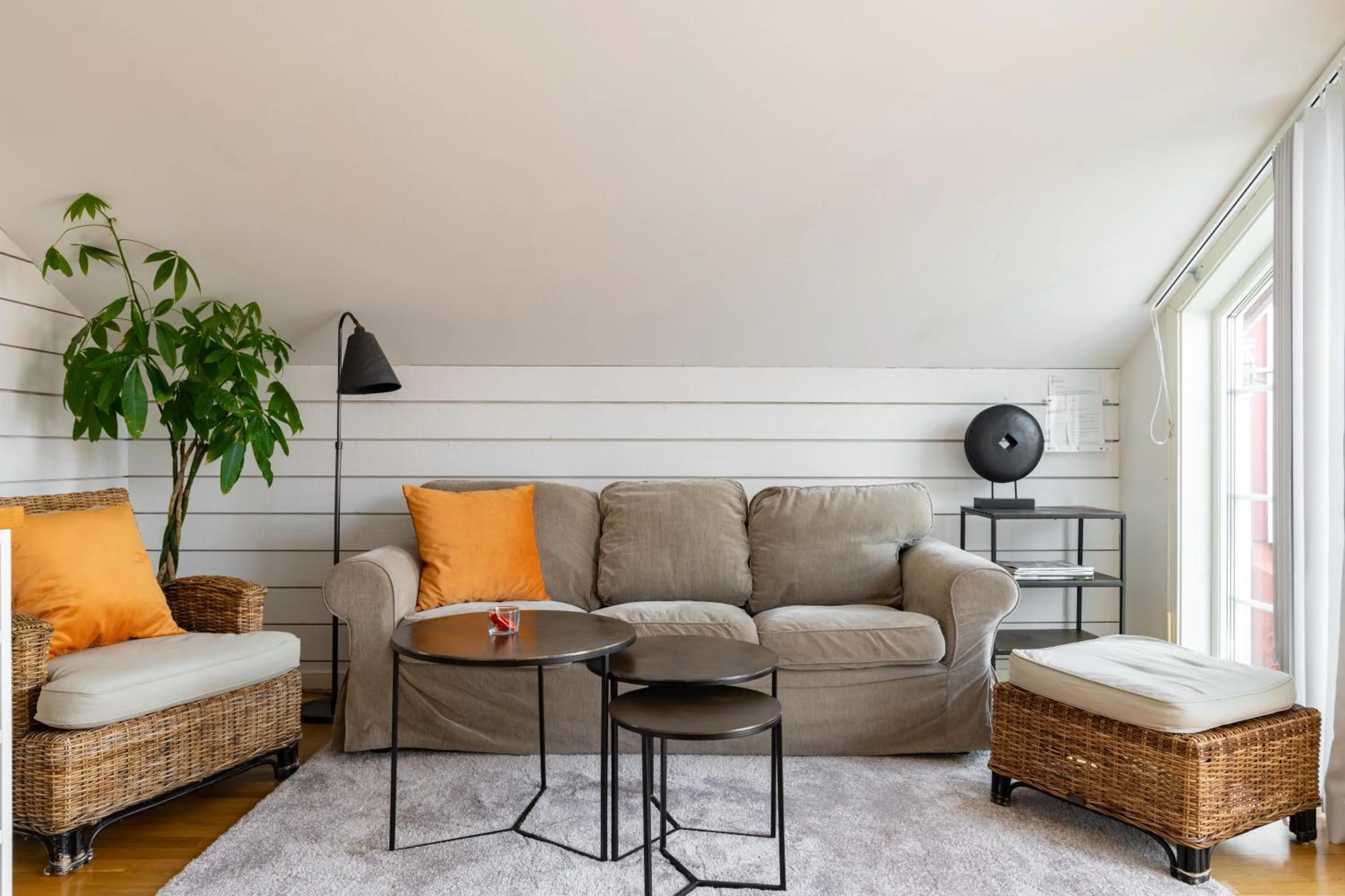 Living room in Bryggan Fjällbacka