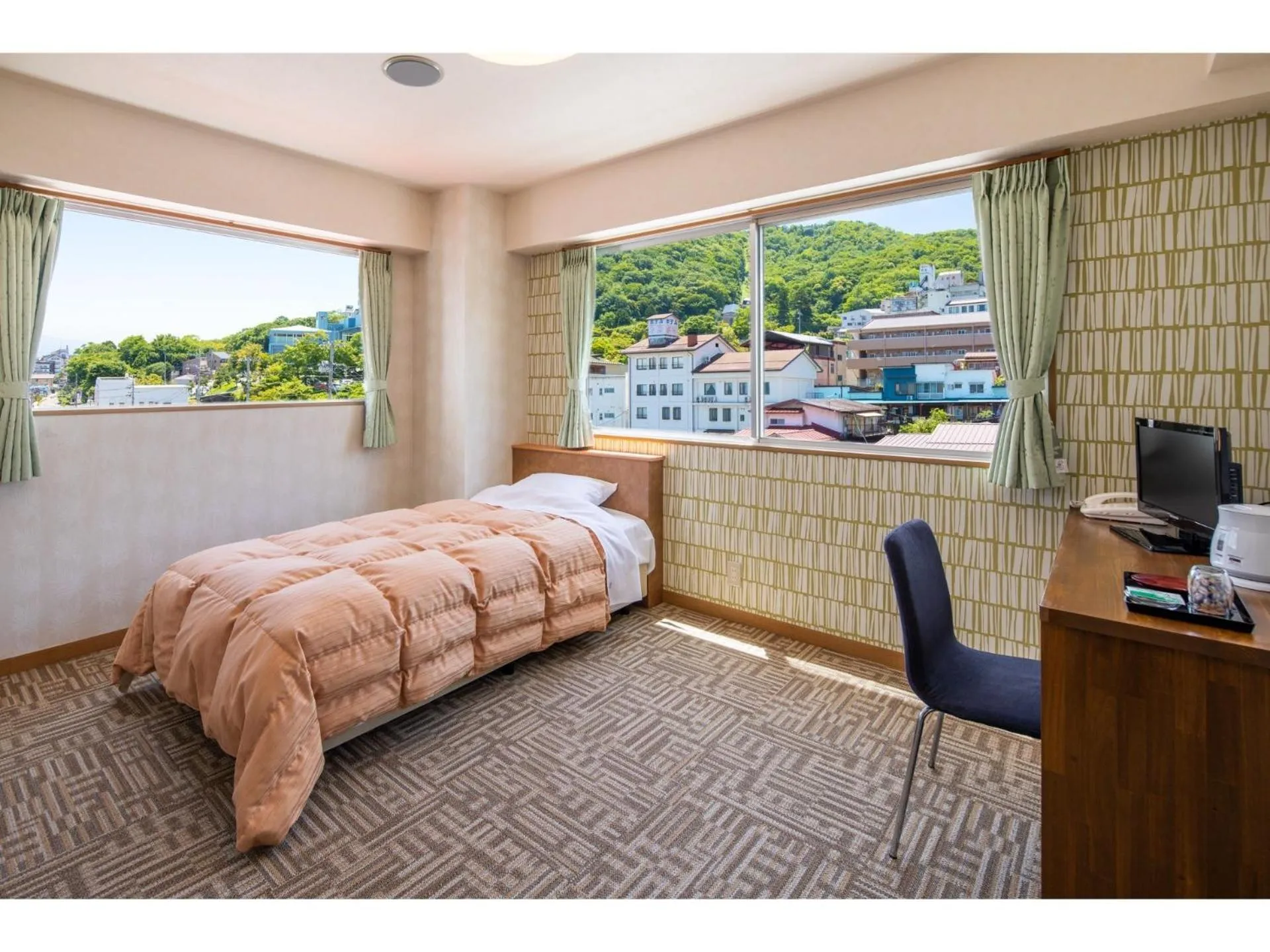 Bed in Stay View Ikaho
