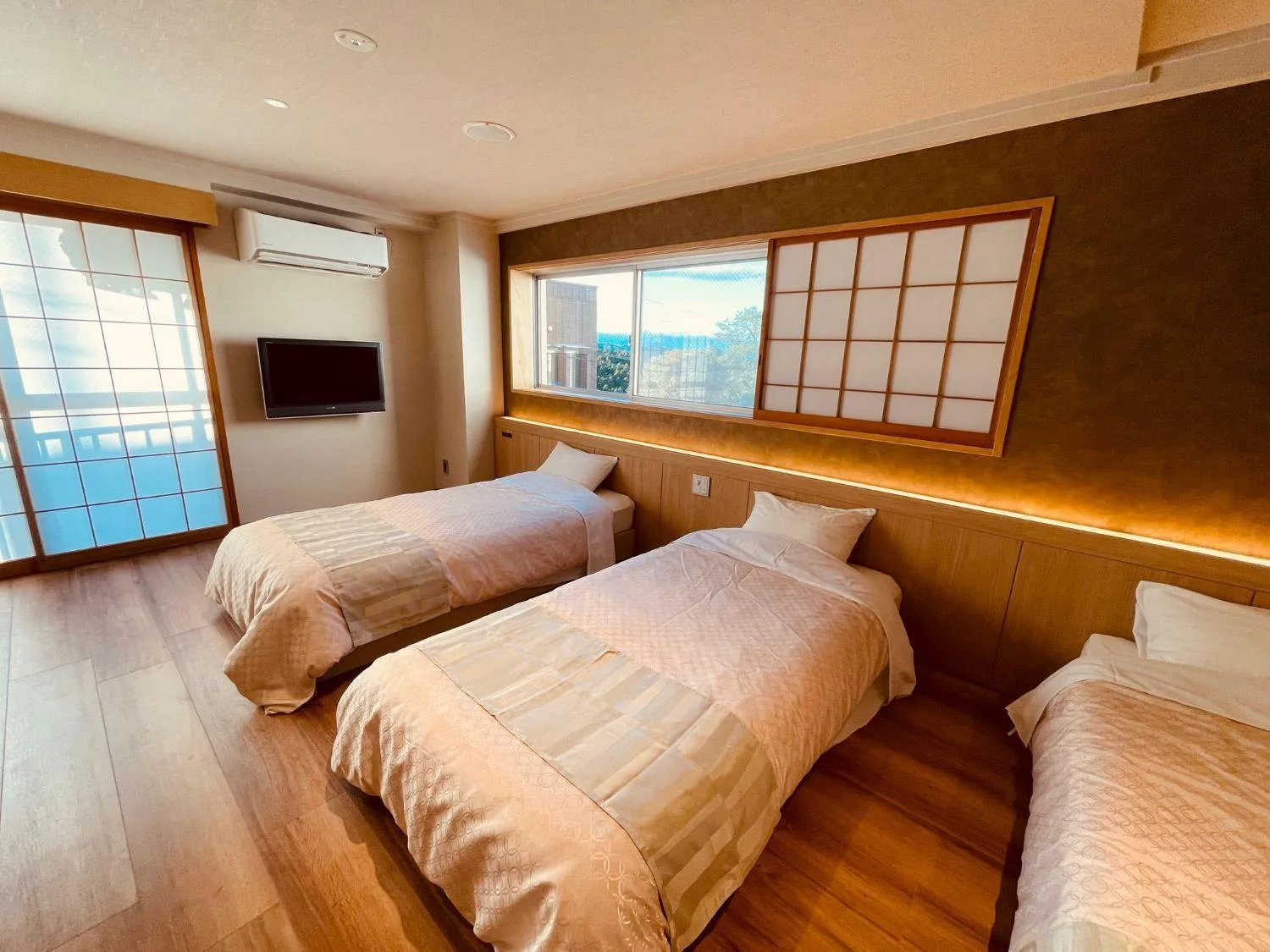 Bed in Stay View Ikaho
