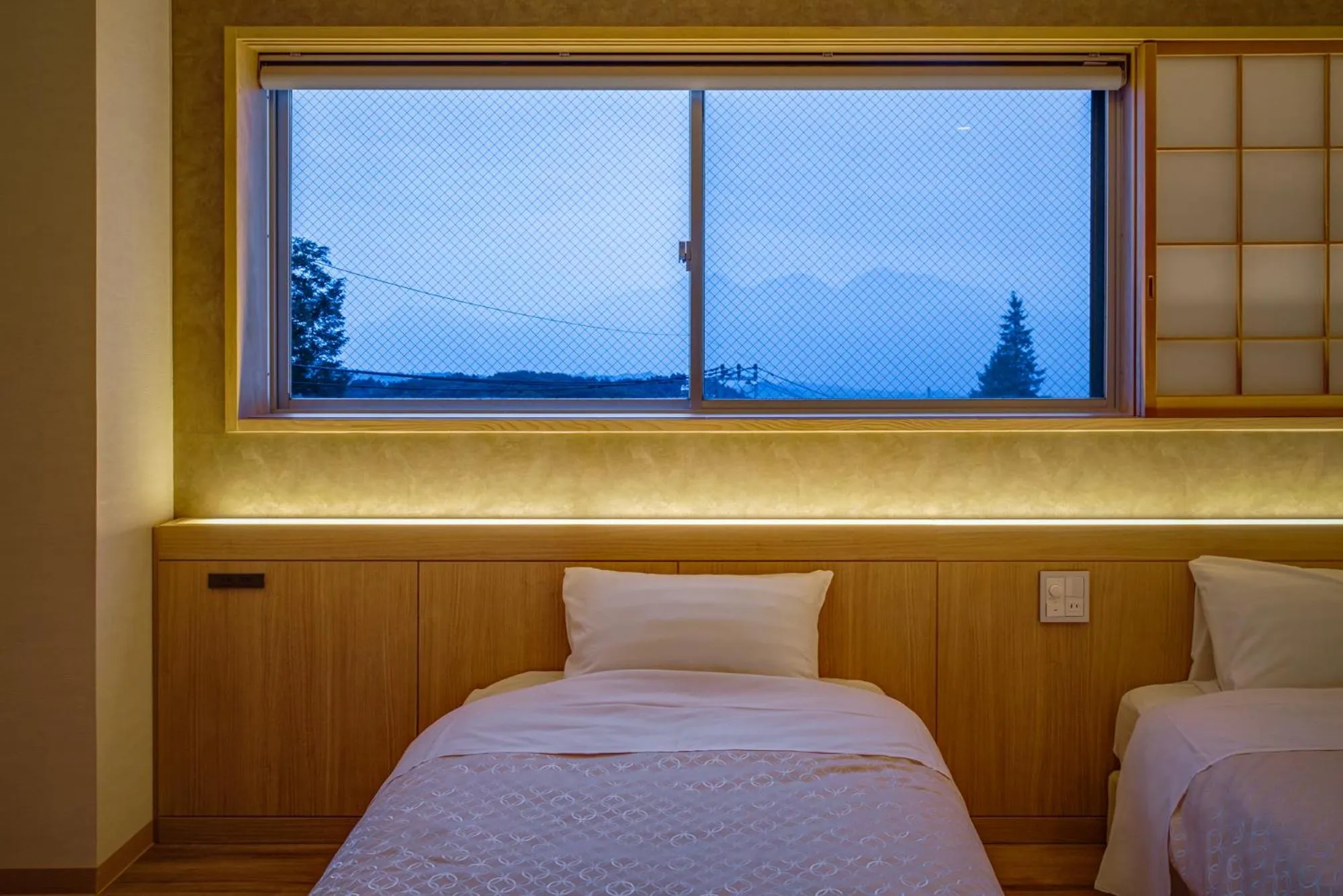 Bed in Stay View Ikaho