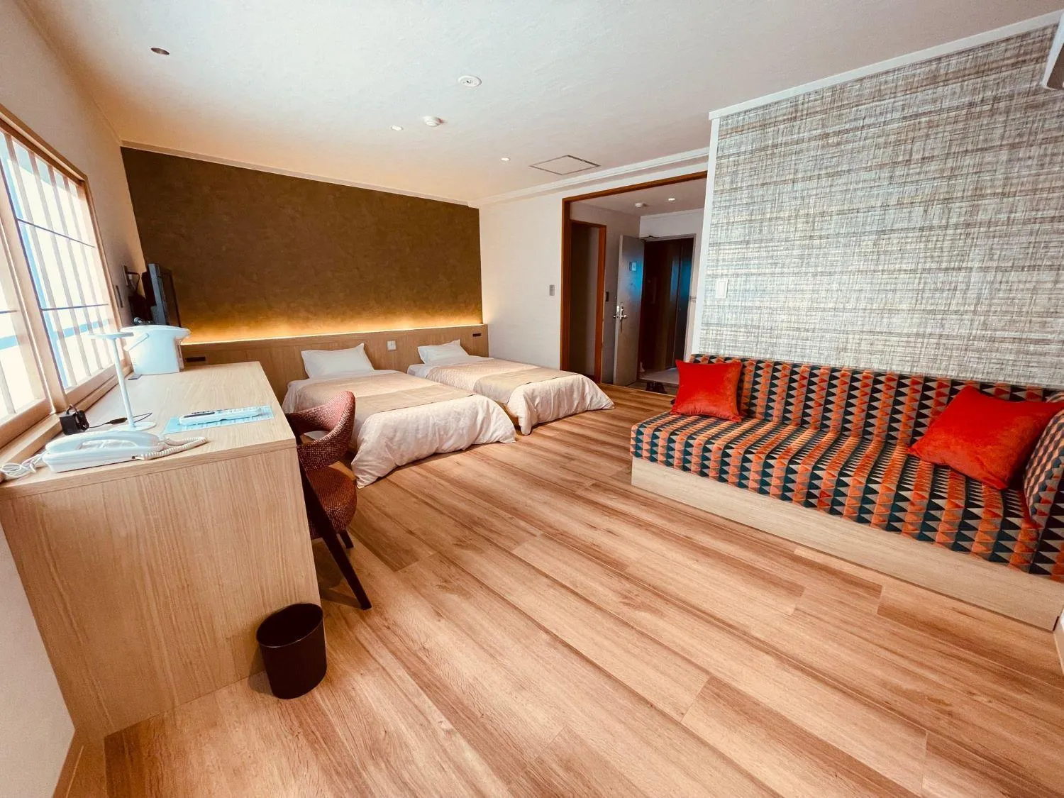 Bed in Stay View Ikaho