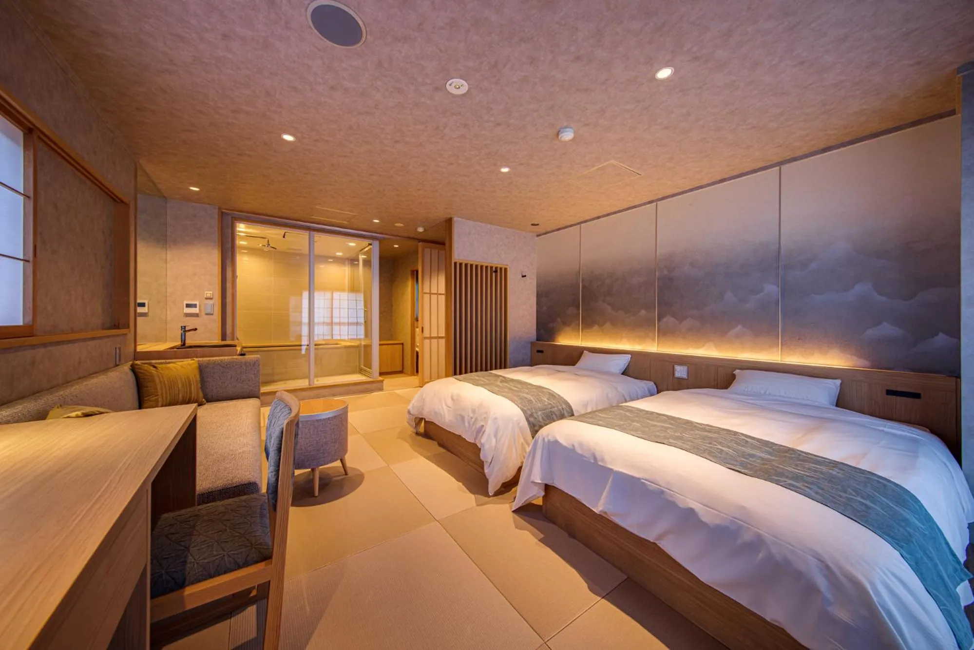 Bed in Stay View Ikaho