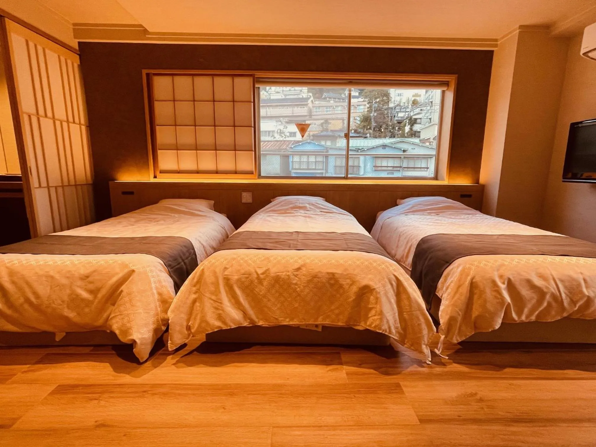 Bed in Stay View Ikaho