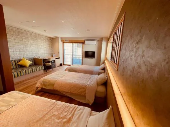 Bed in Stay View Ikaho