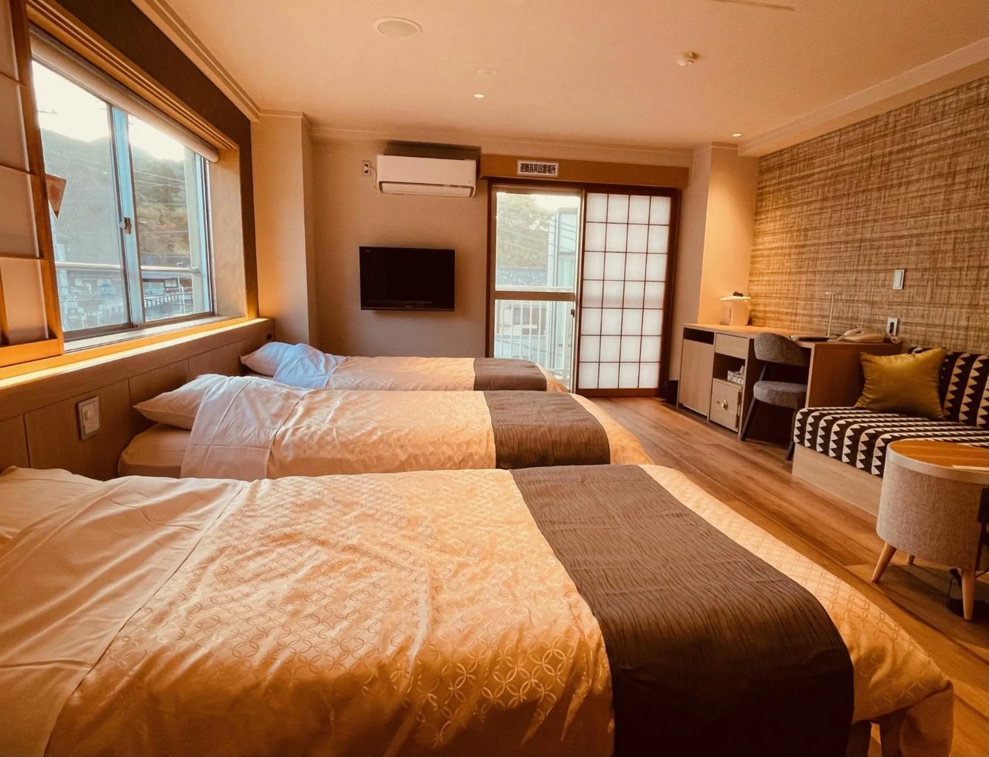 Bed in Stay View Ikaho