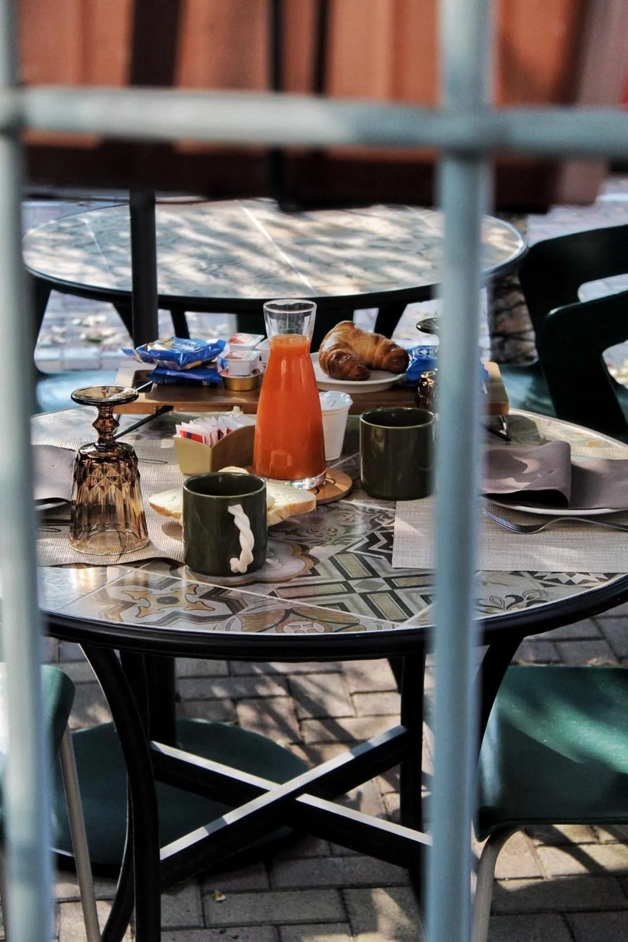 Continental breakfast in Baby Hotel