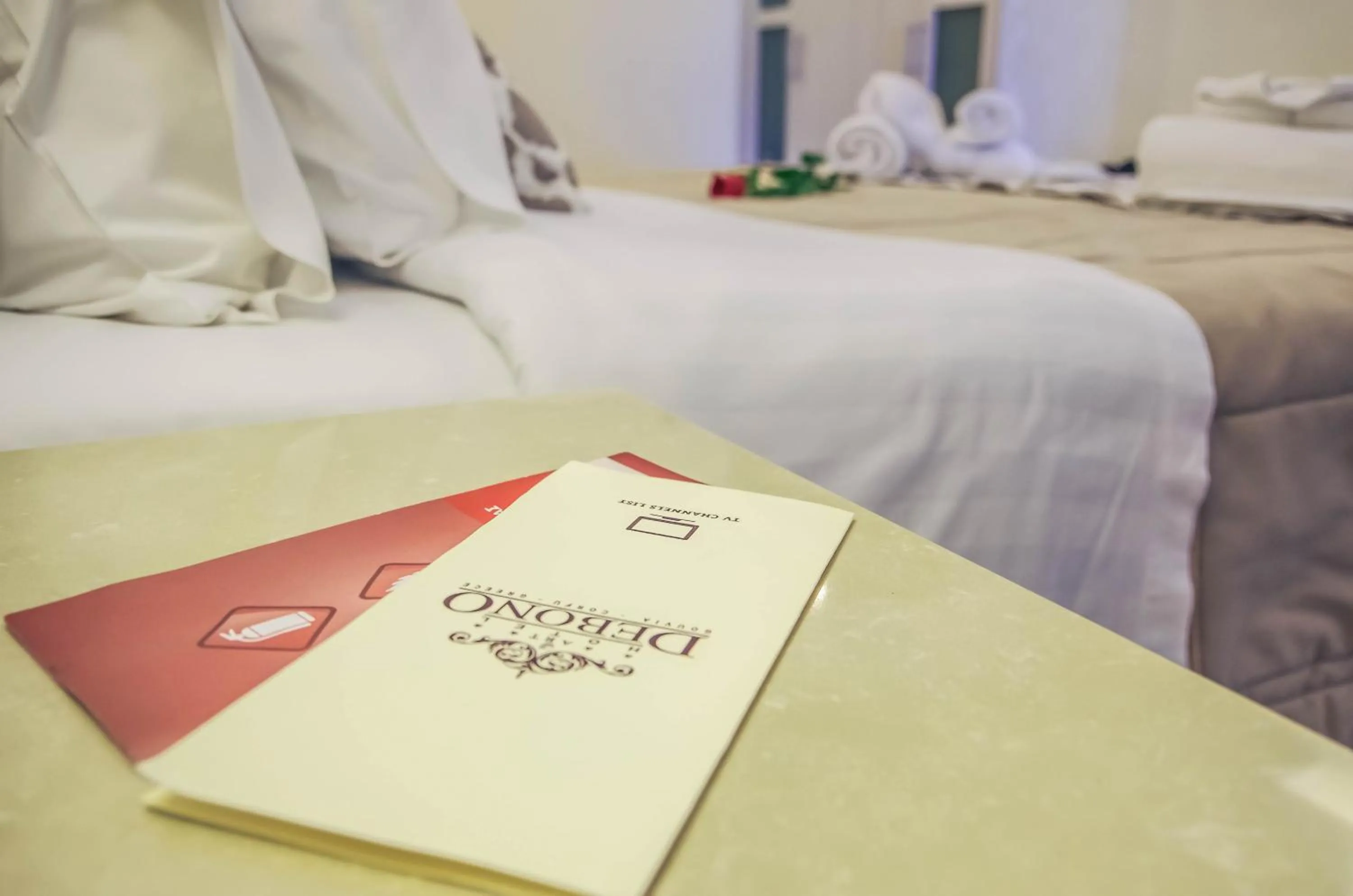 Bed in Art Hotel Debono