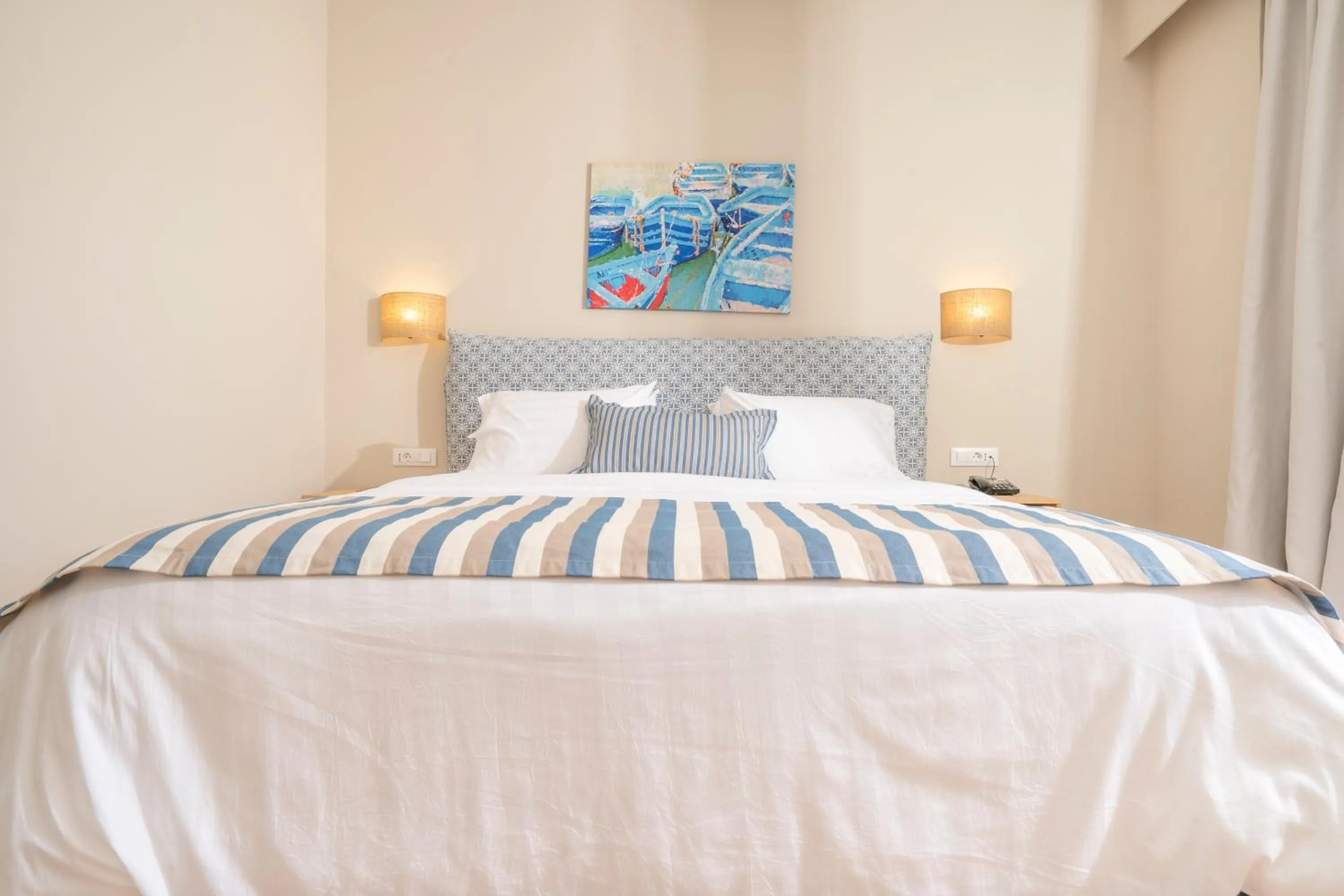 Bed in Art Hotel Debono