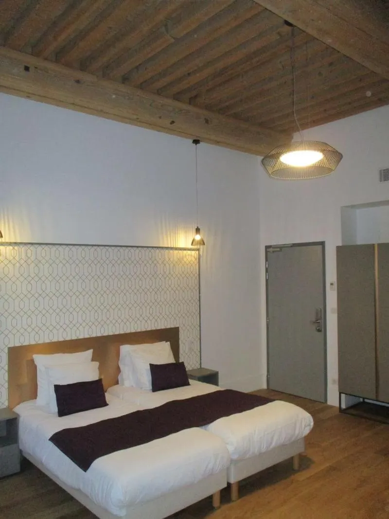 Bed in Hotel Saint Vincent