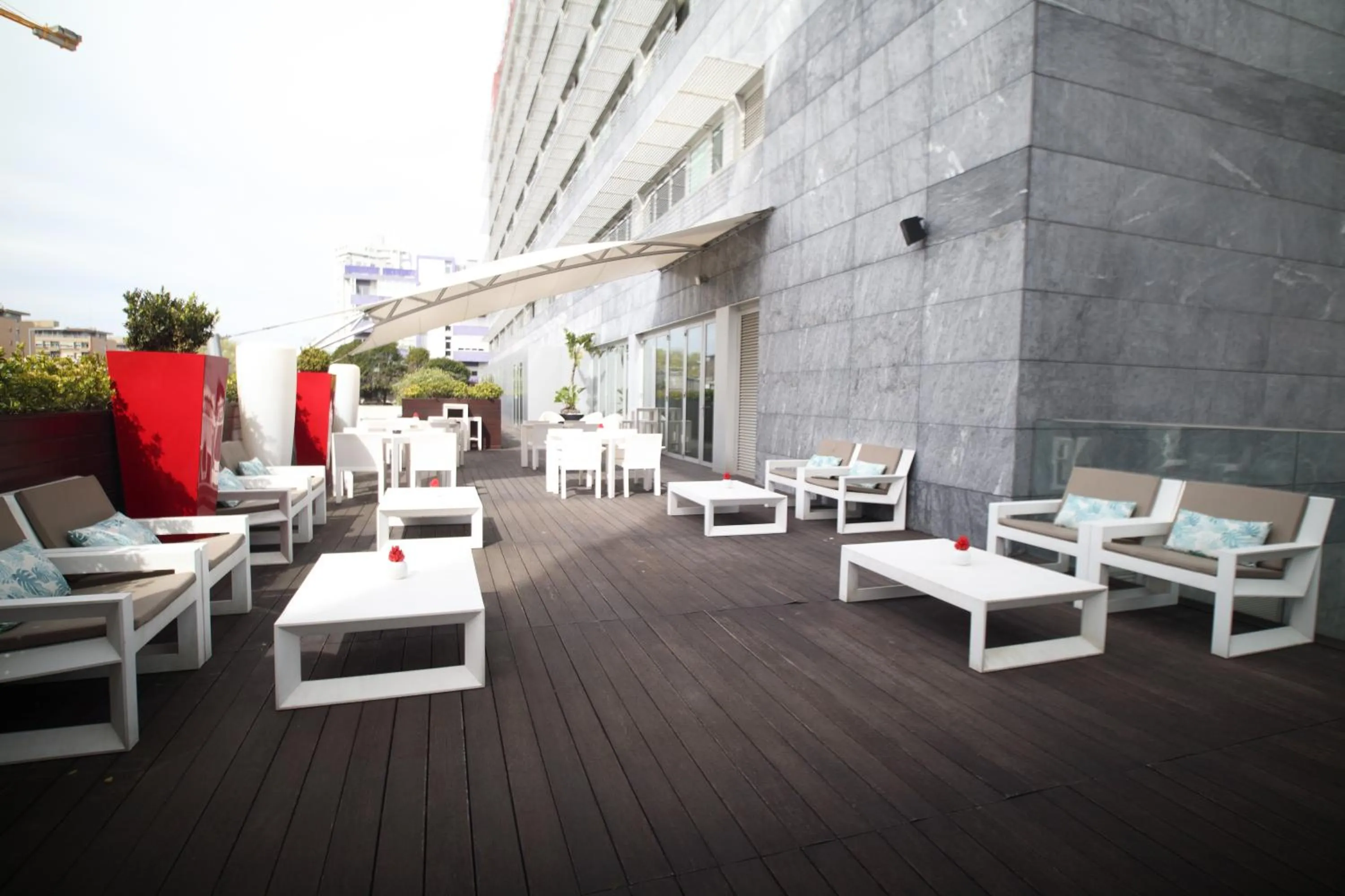 Patio in BessaHotel Boavista