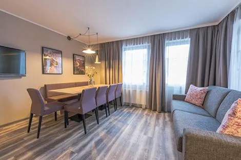 Living room in LakeSide Apartments Seefeld