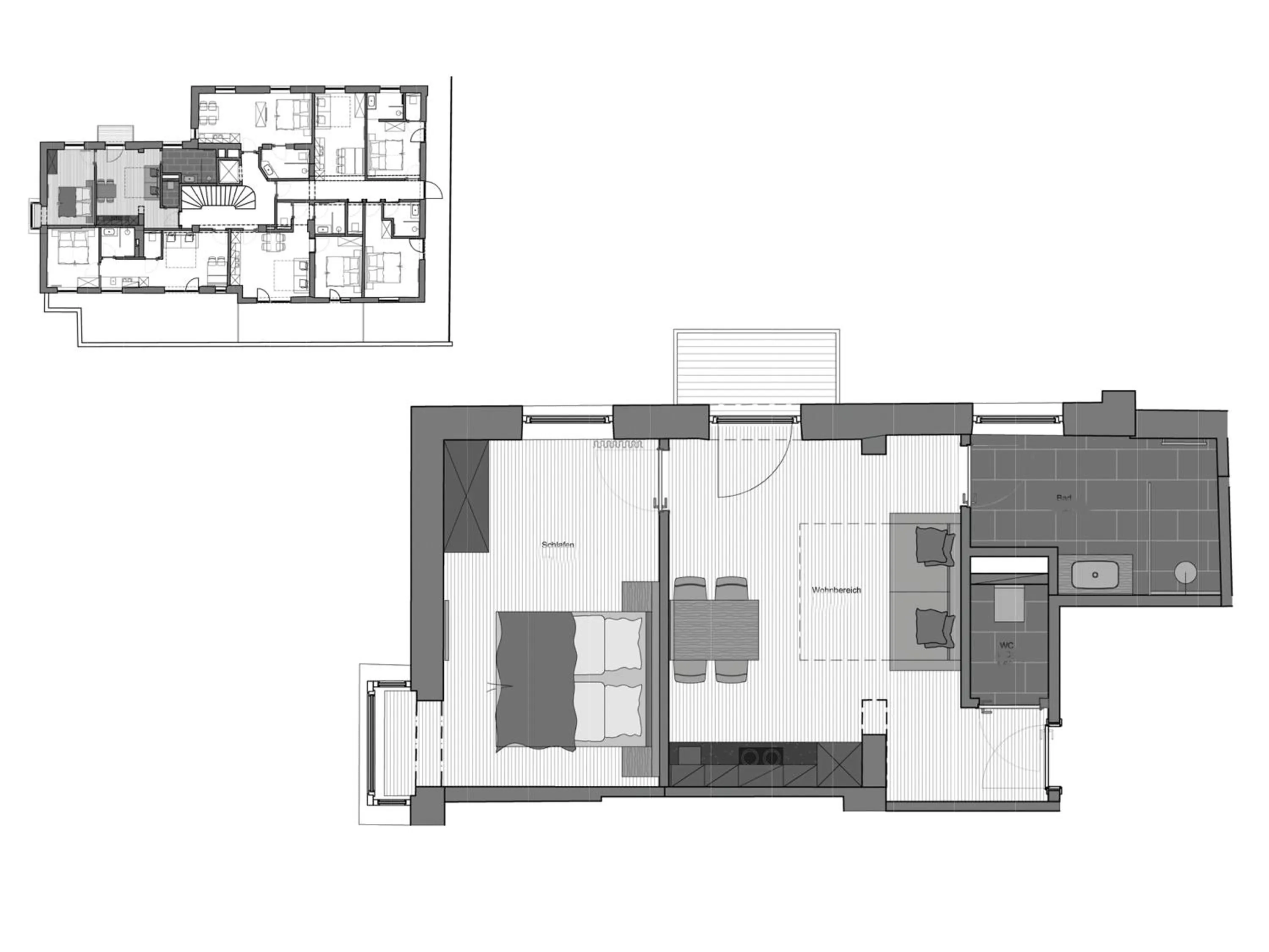 Floor plan in LakeSide Apartments Seefeld