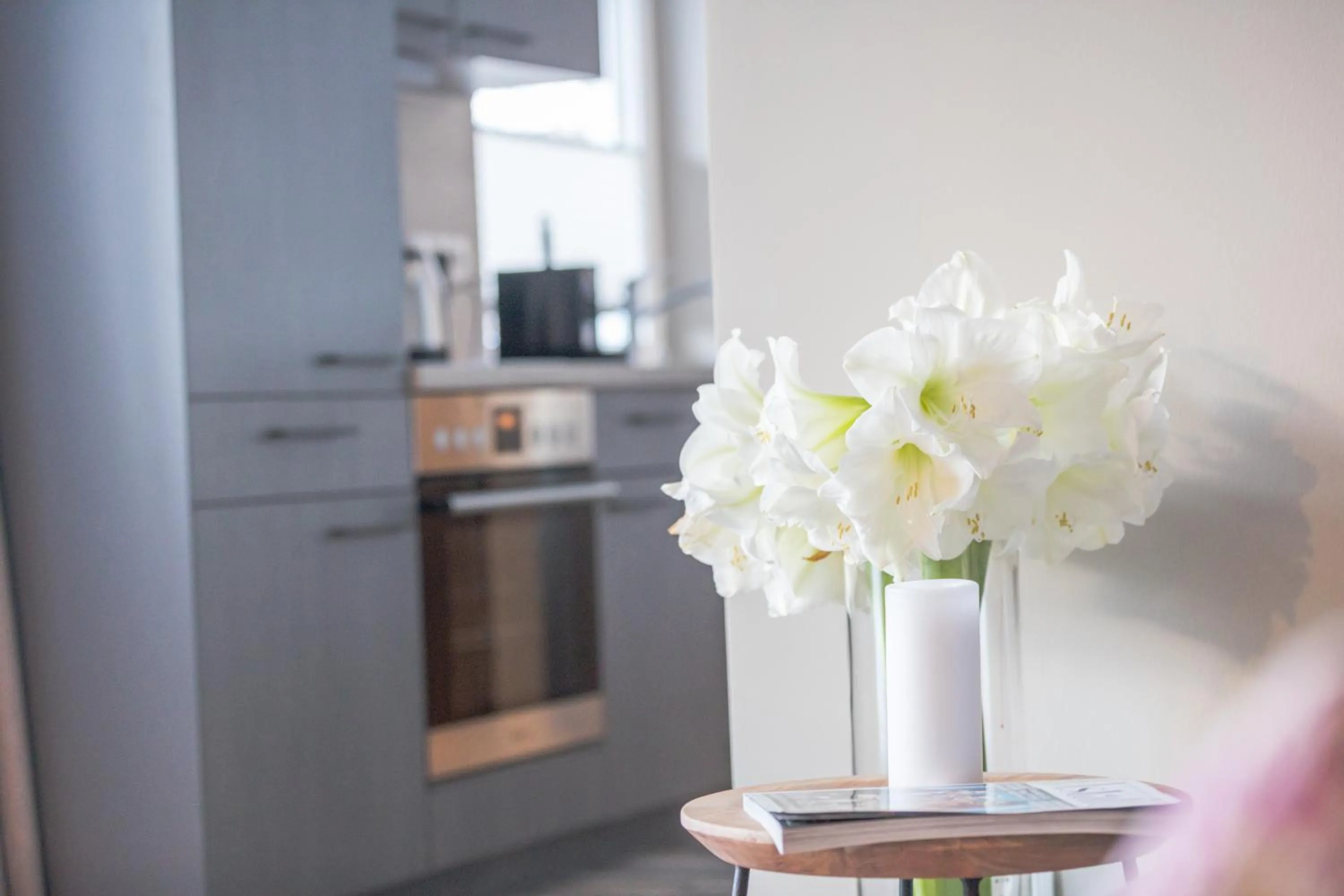 Kitchen or kitchenette in LakeSide Apartments Seefeld