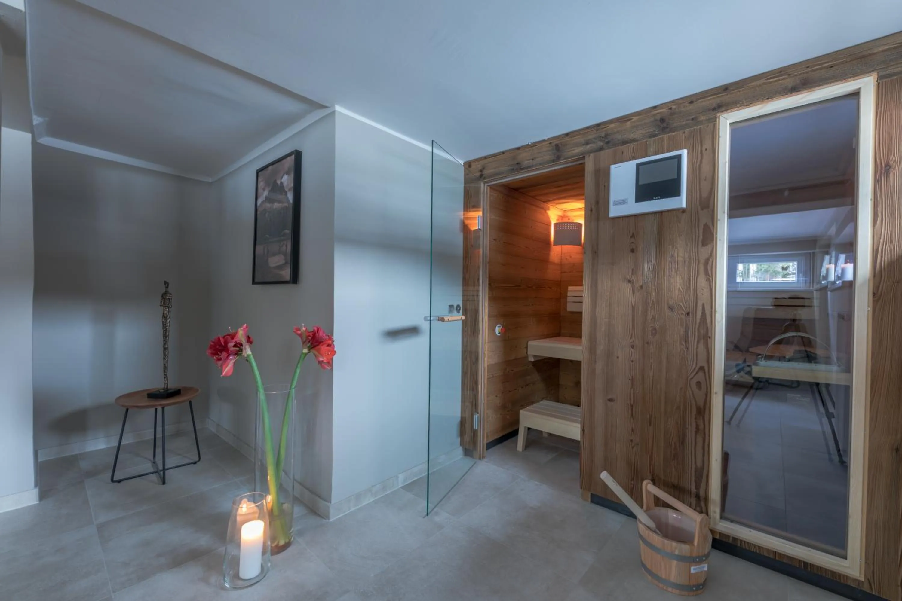 Sauna in LakeSide Apartments Seefeld