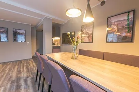 Dining area in LakeSide Apartments Seefeld