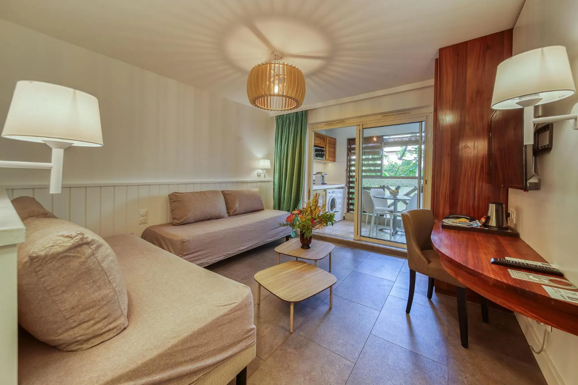 Balcony/Terrace in Résidence Tropic Appart Hotel