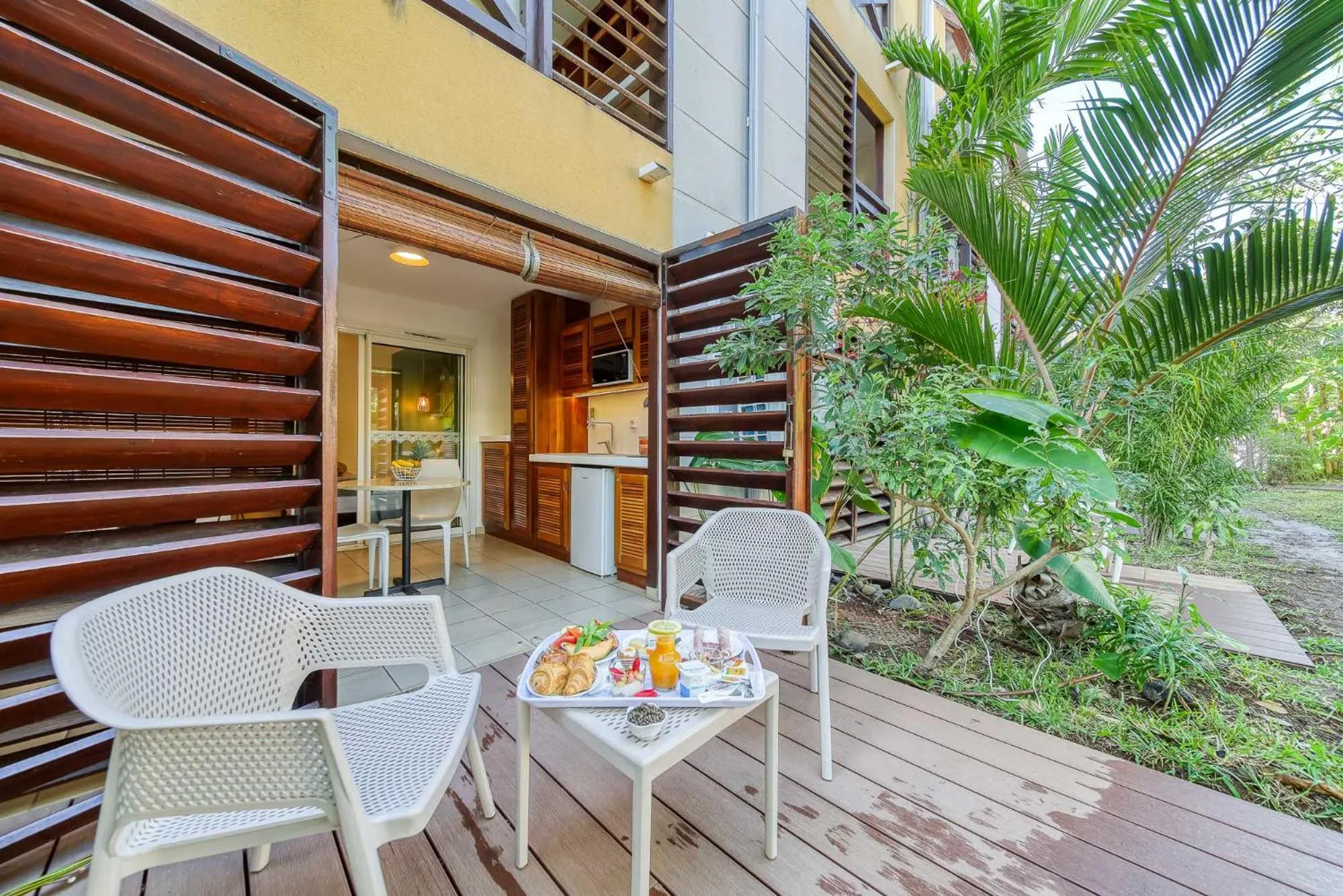 Garden in Résidence Tropic Appart Hotel