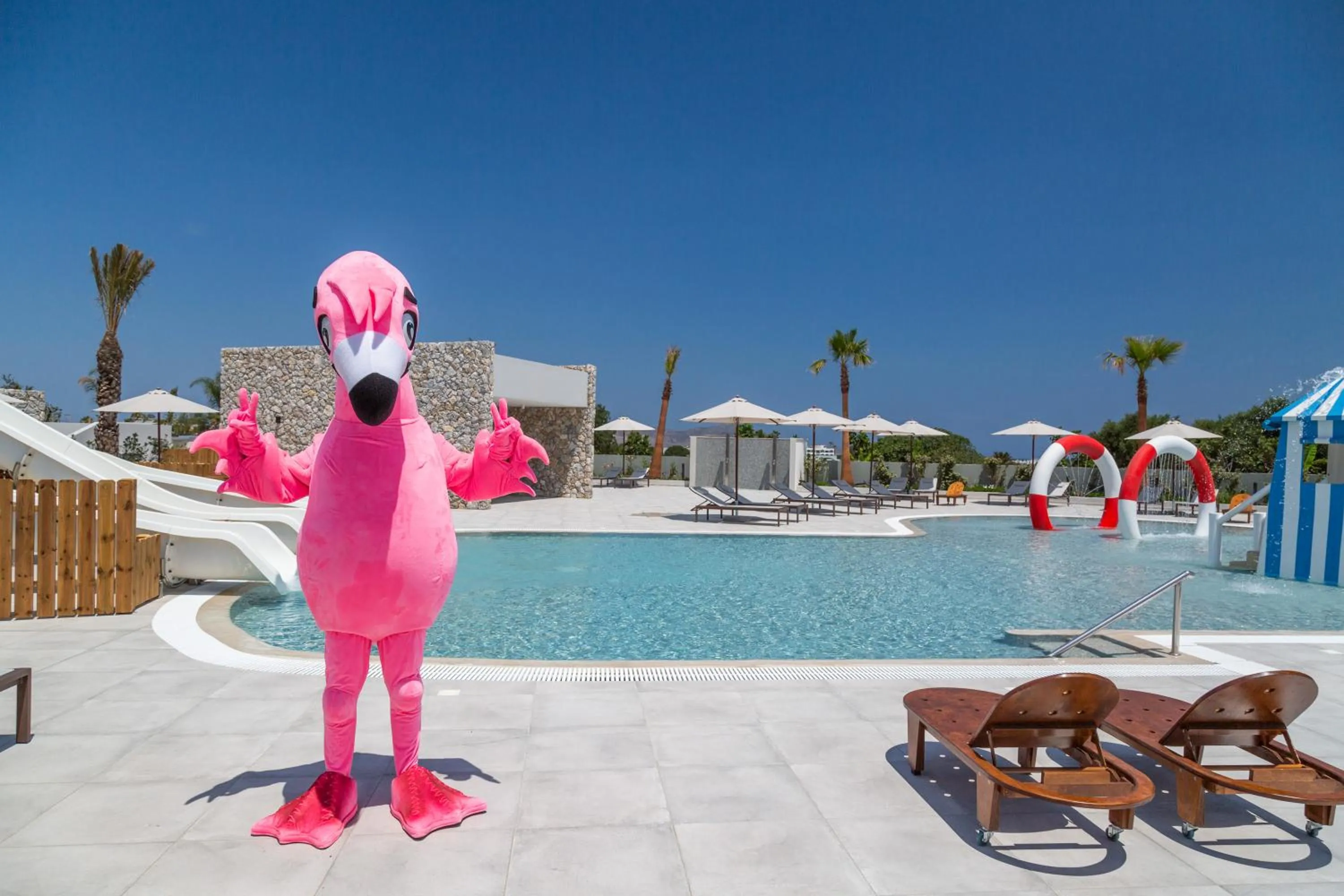 Swimming pool in Utopia Blu Hotel