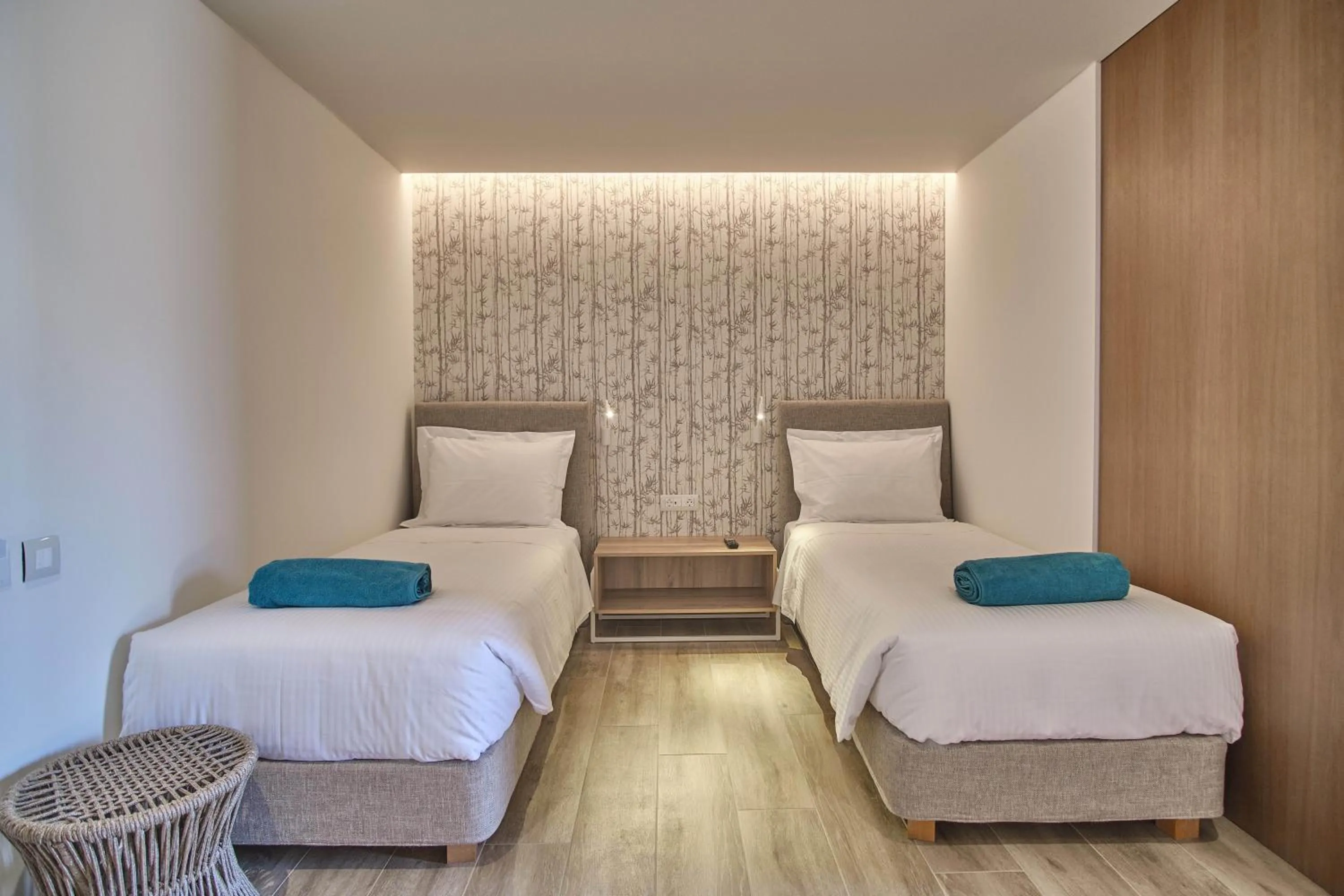 Bed in Utopia Blu Hotel