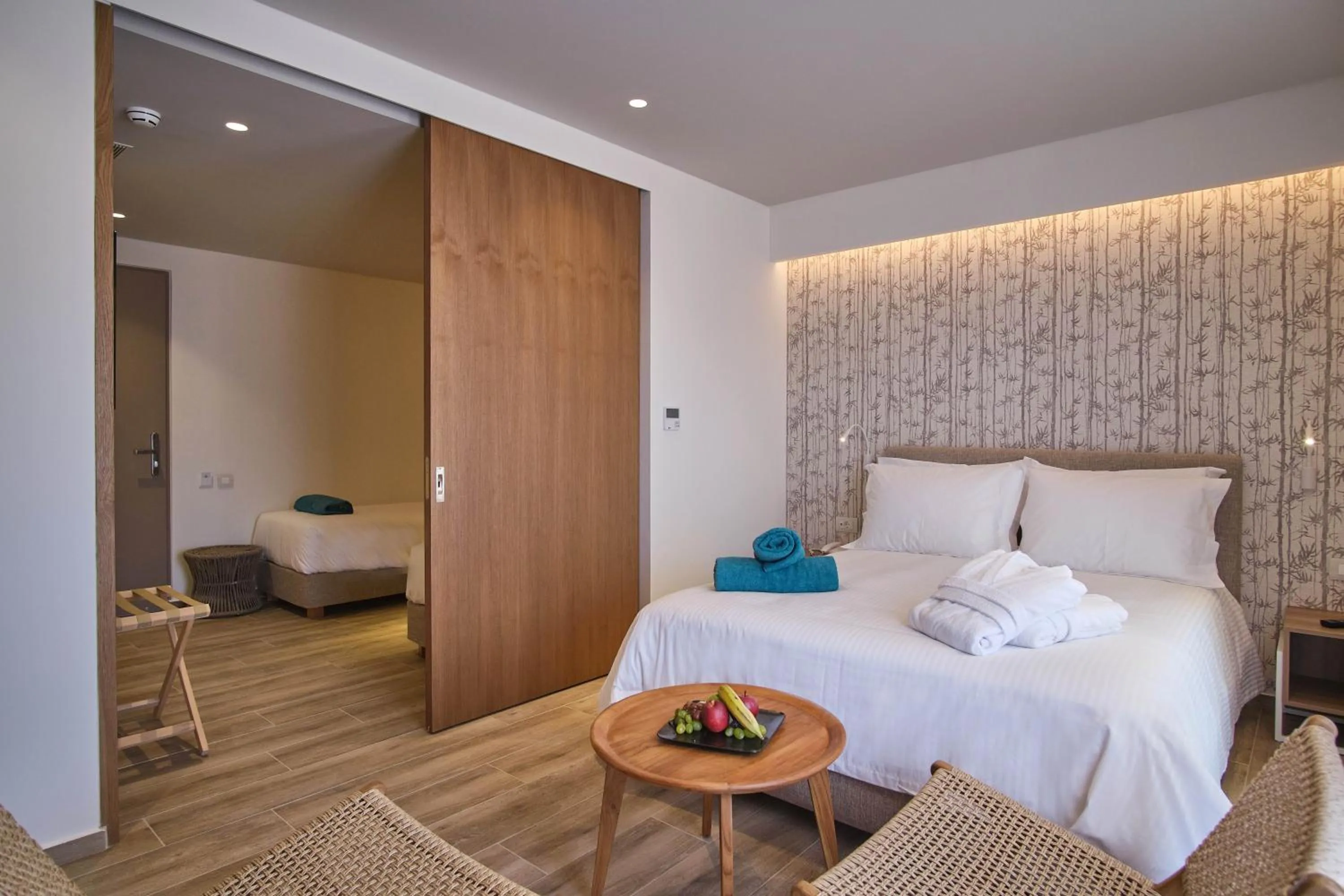 Bed in Utopia Blu Hotel